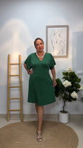 Vestido Corto Lowel Verde