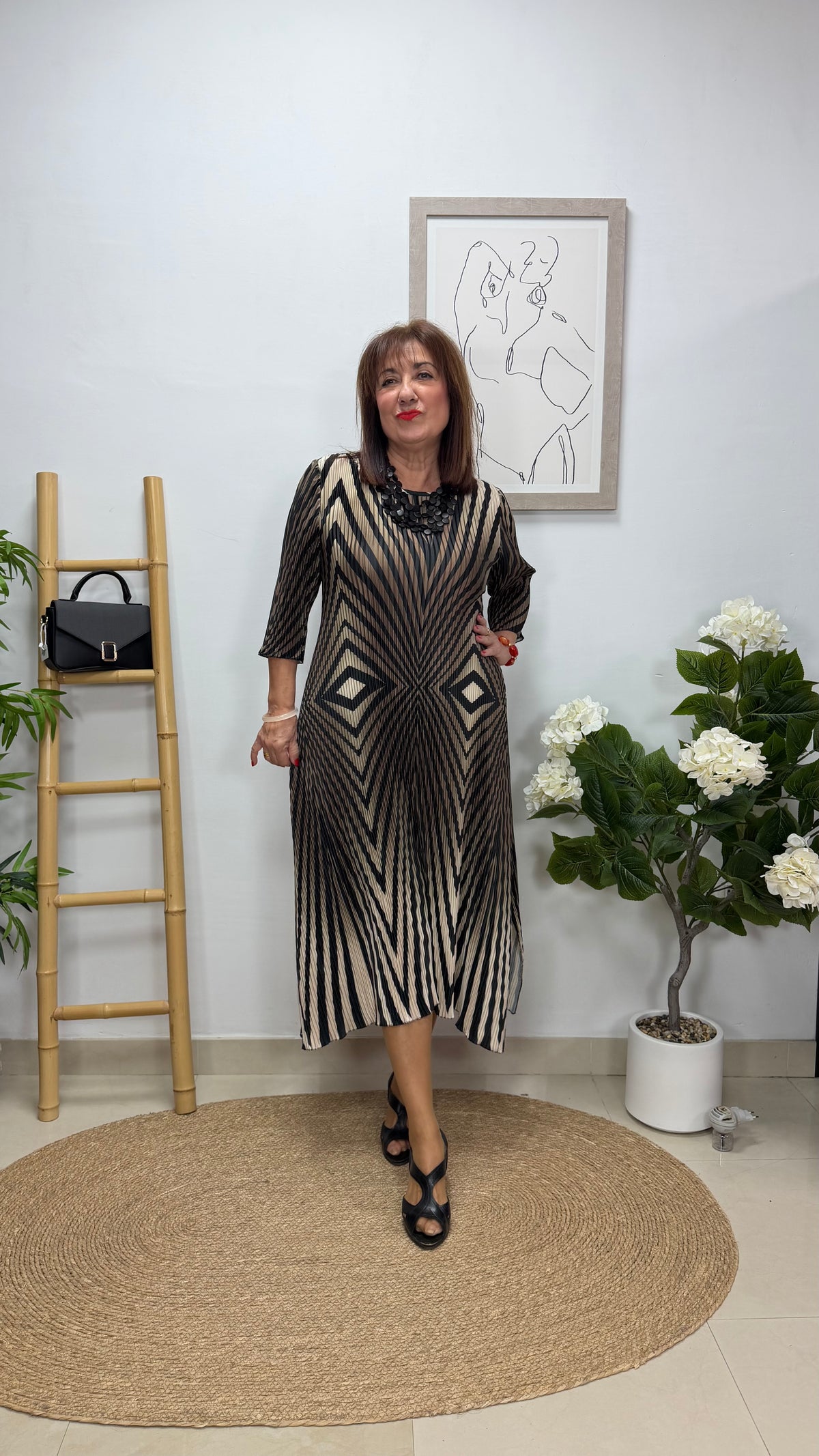 Vestido Bolivia Negro