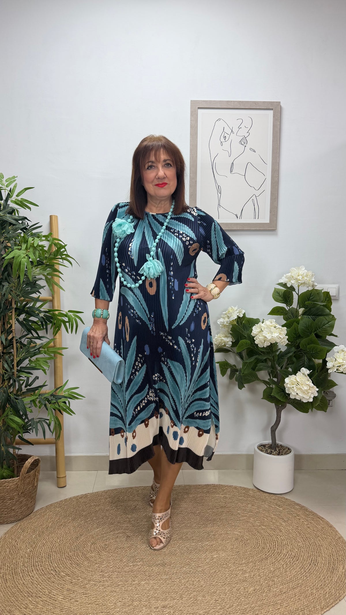 Vestido Avatar Azul
