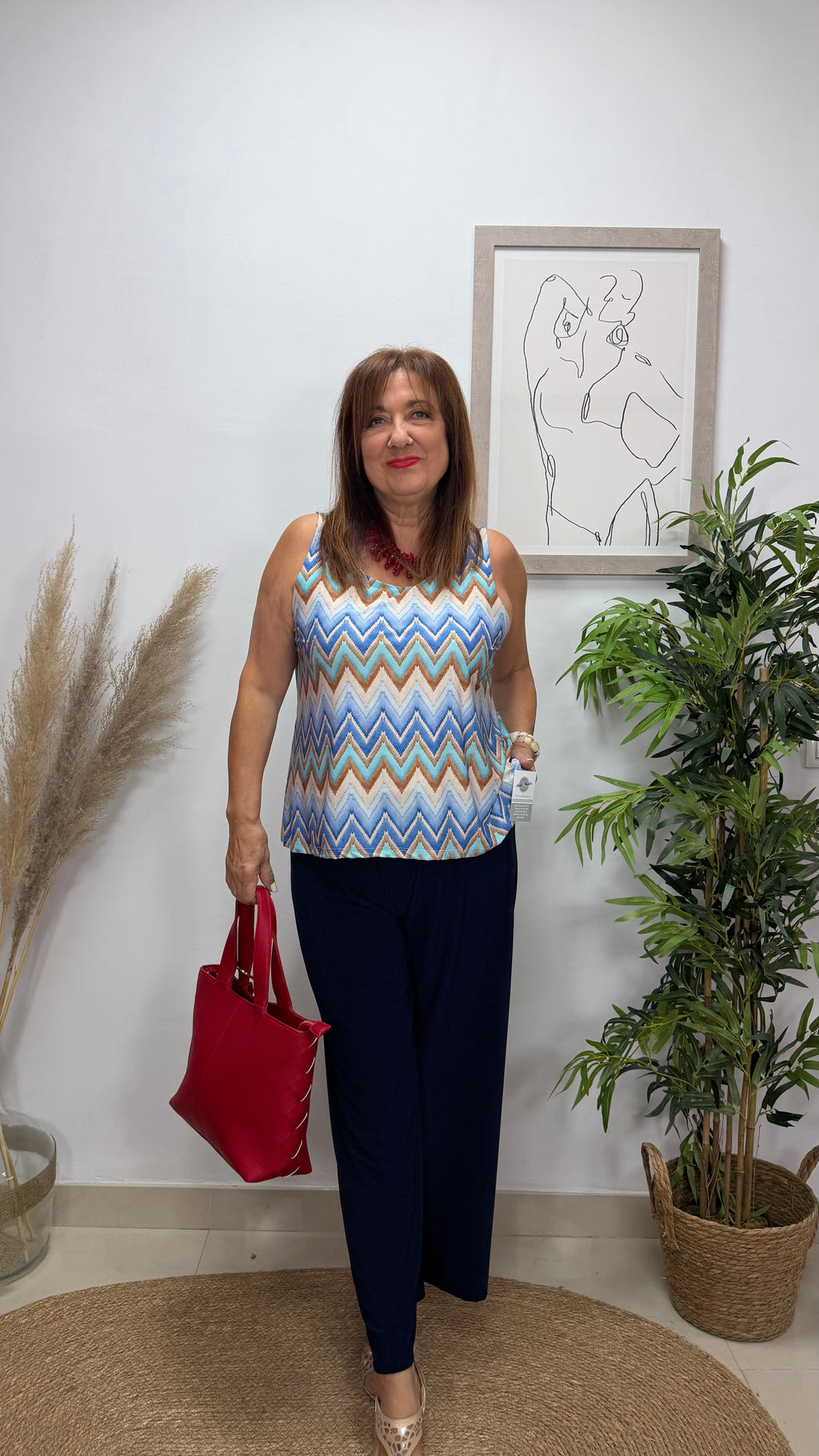 Blusa Apache Azul