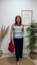Blusa Apache Azul