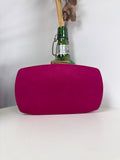 Cartera Laia Terciopelo Rosa