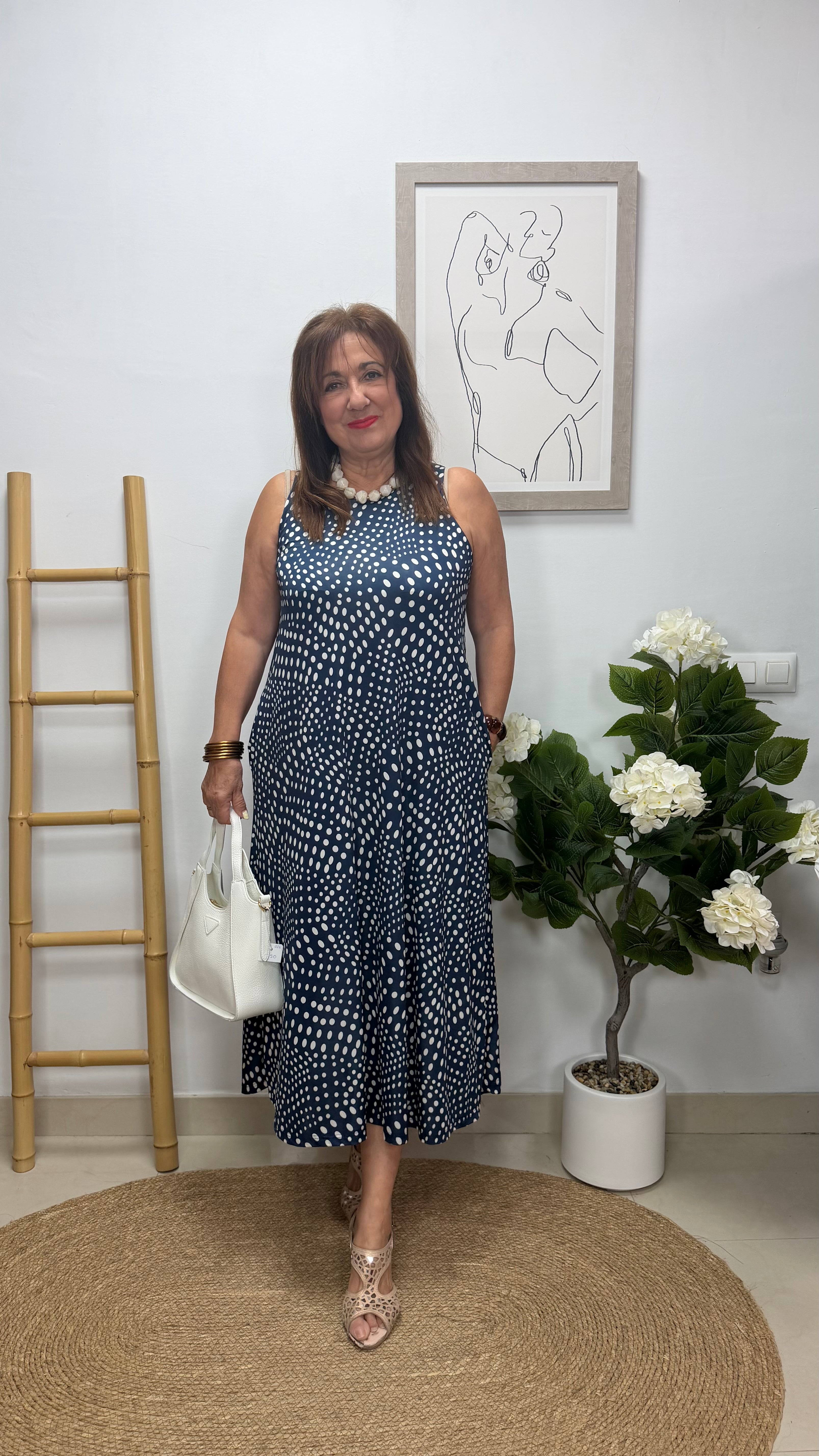 Vestido Lunar Azul