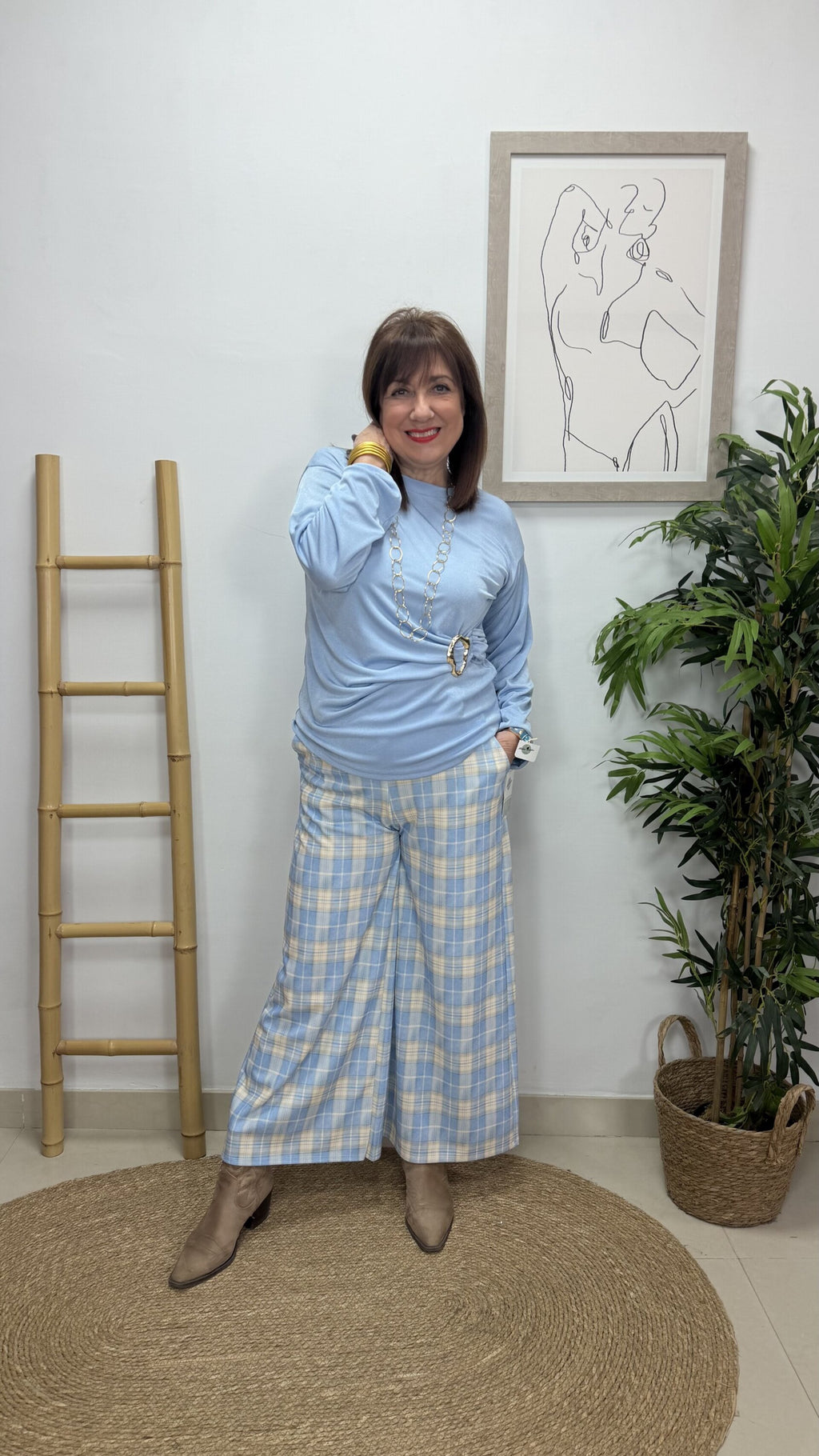Pantalón Cuadros