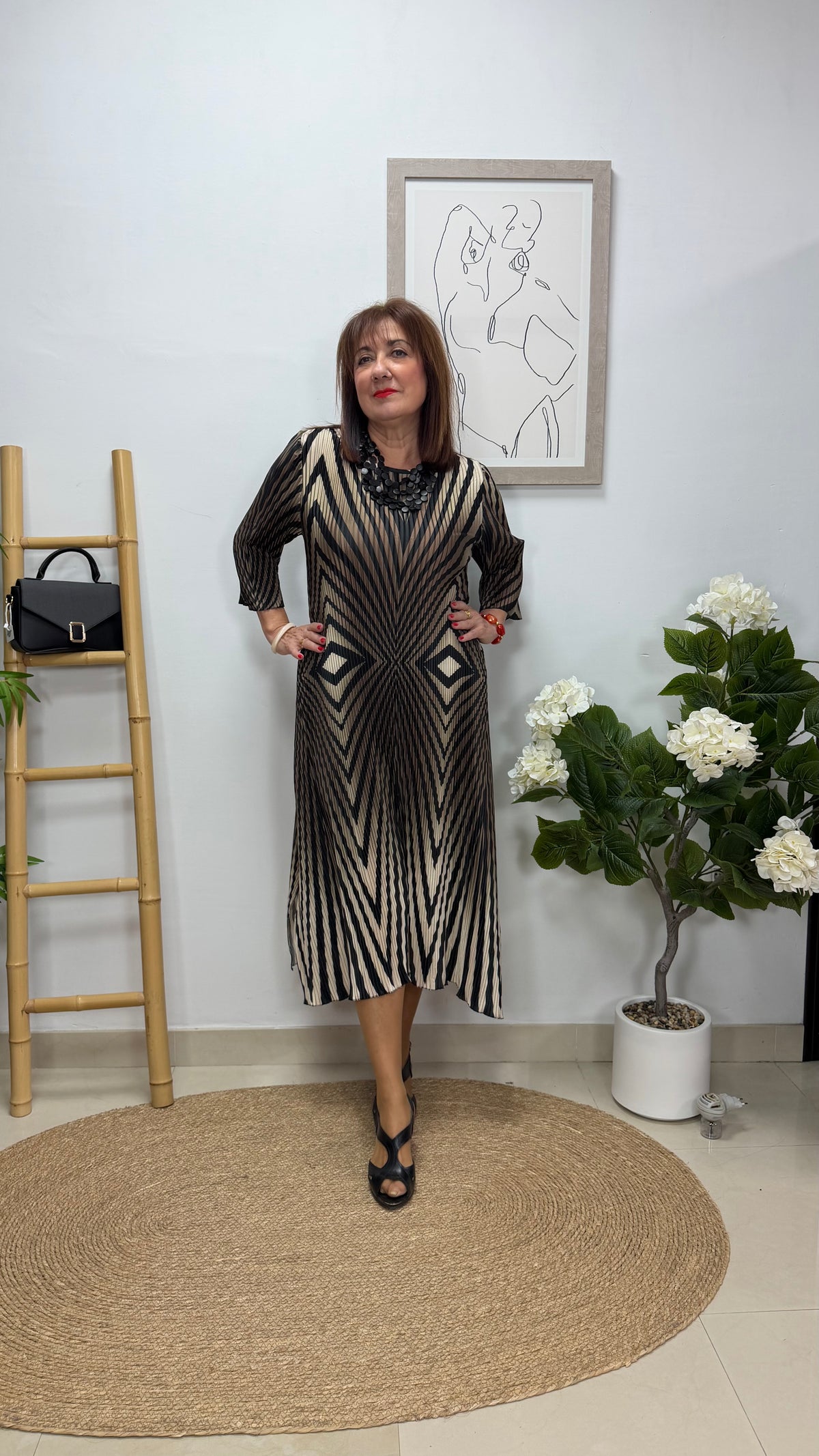 Vestido Bolivia Negro