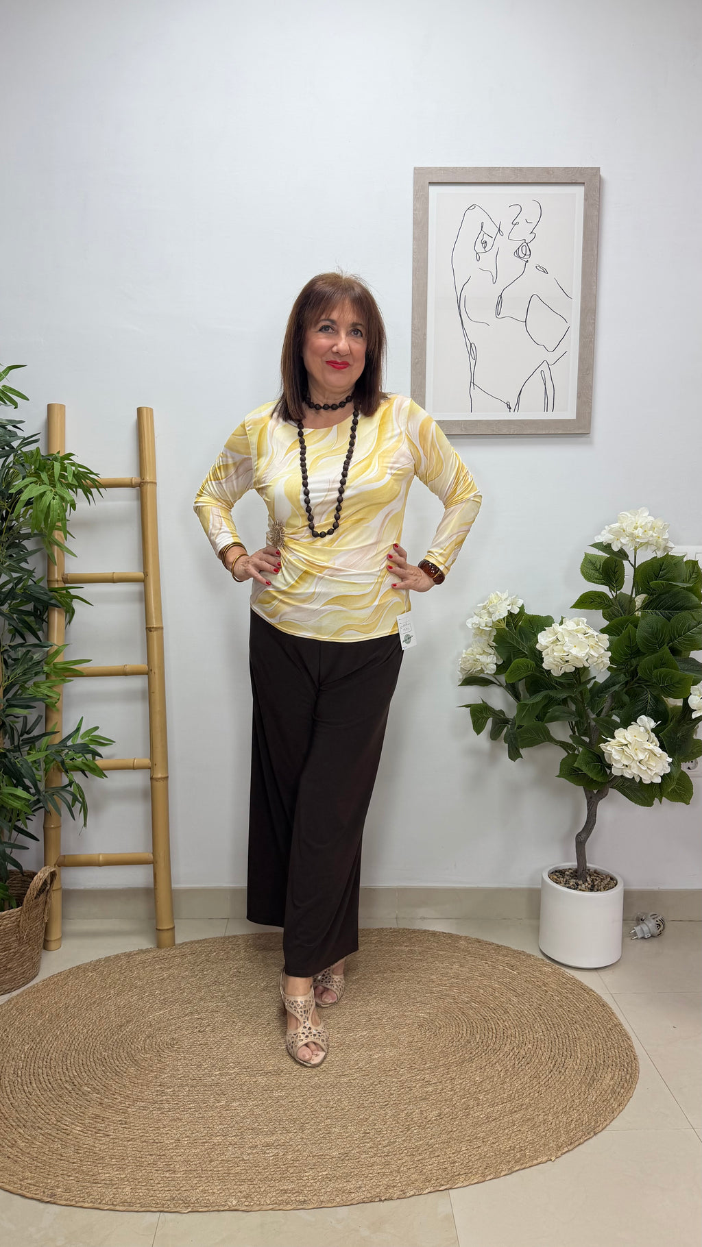Blusa Sol Amarillo