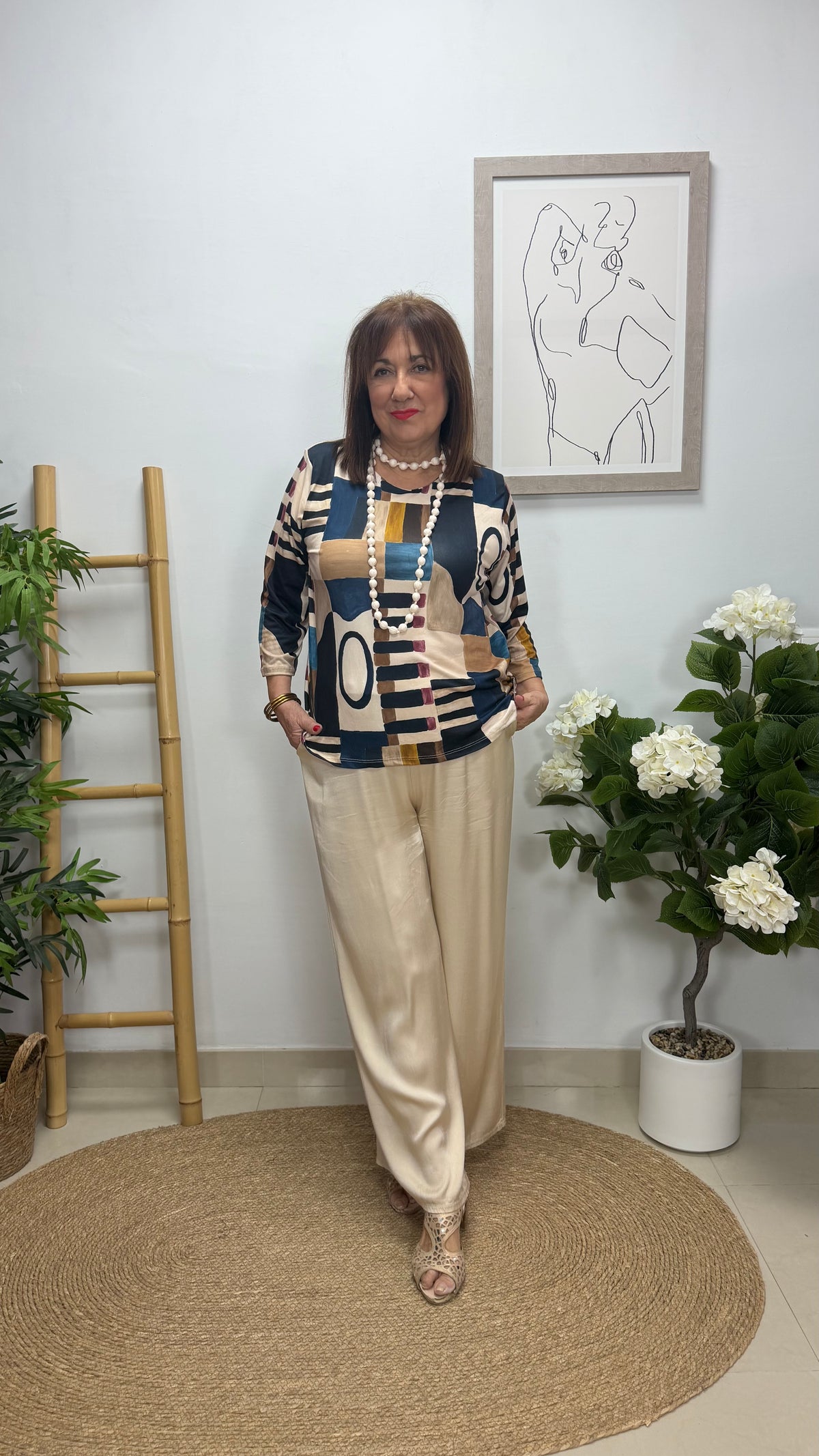 Blusa Natalia Azul