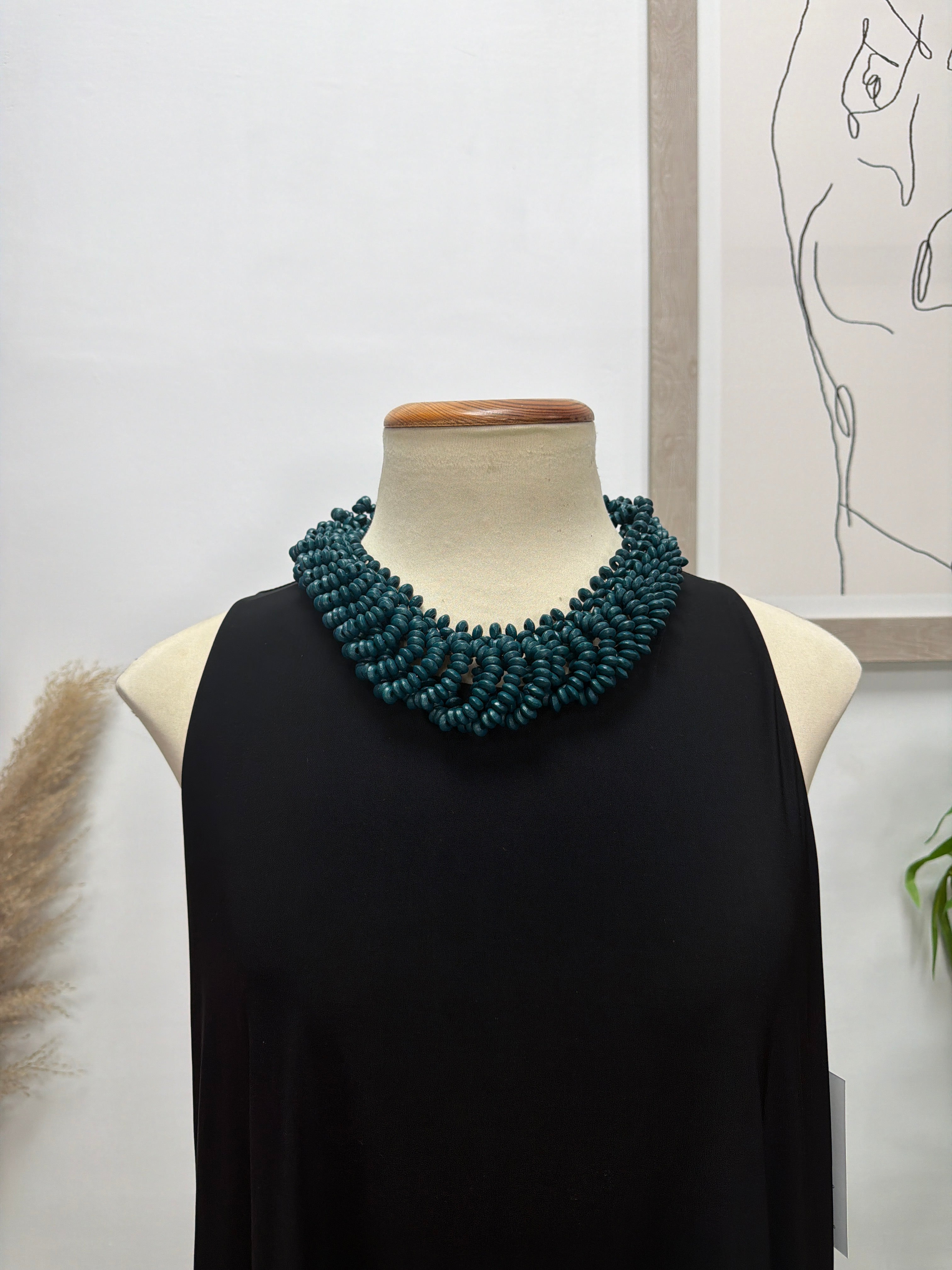 Collar Petróleo Detalles