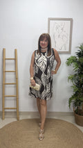 Vestido Hojas Corto