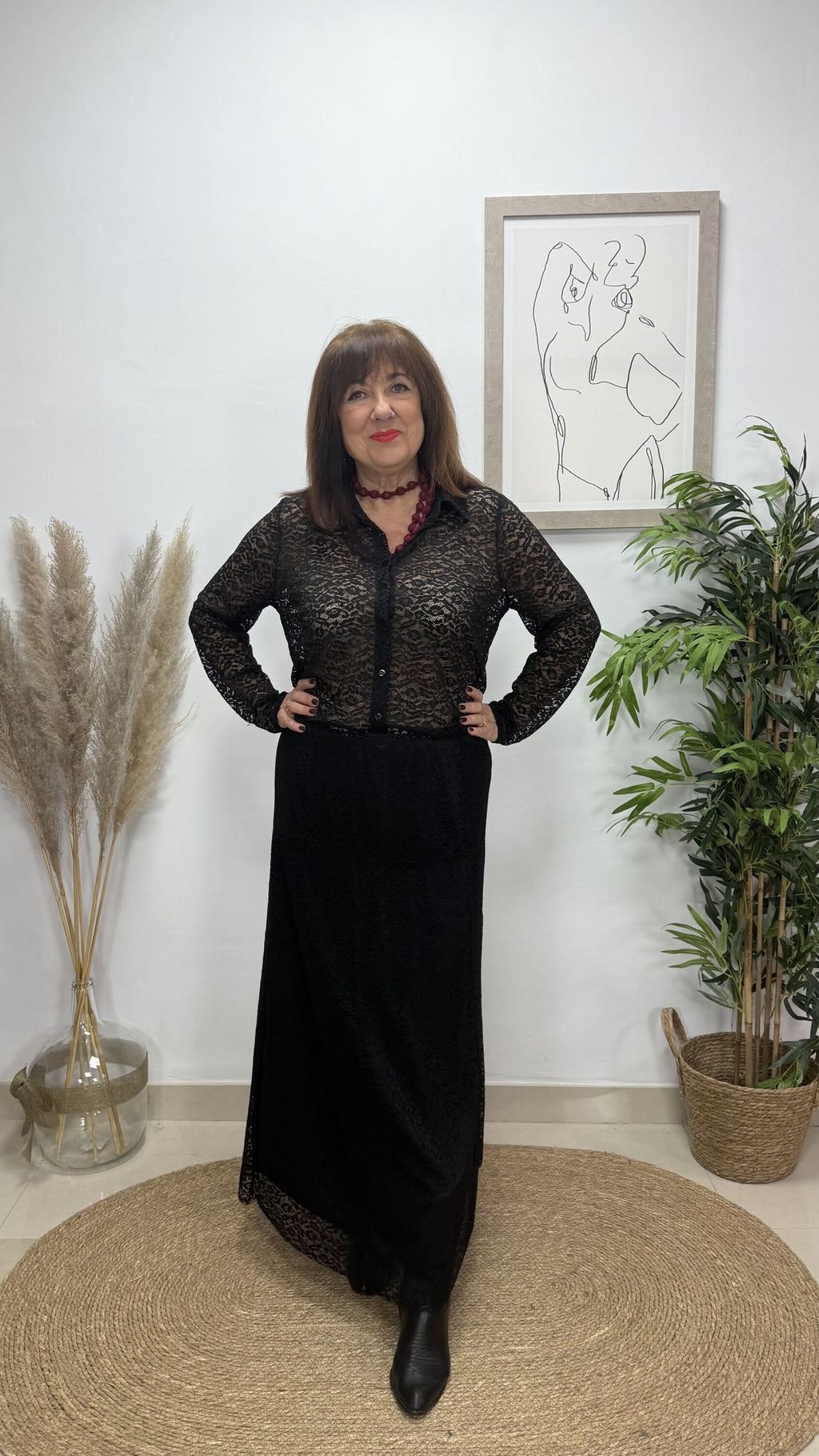 Falda Blonda