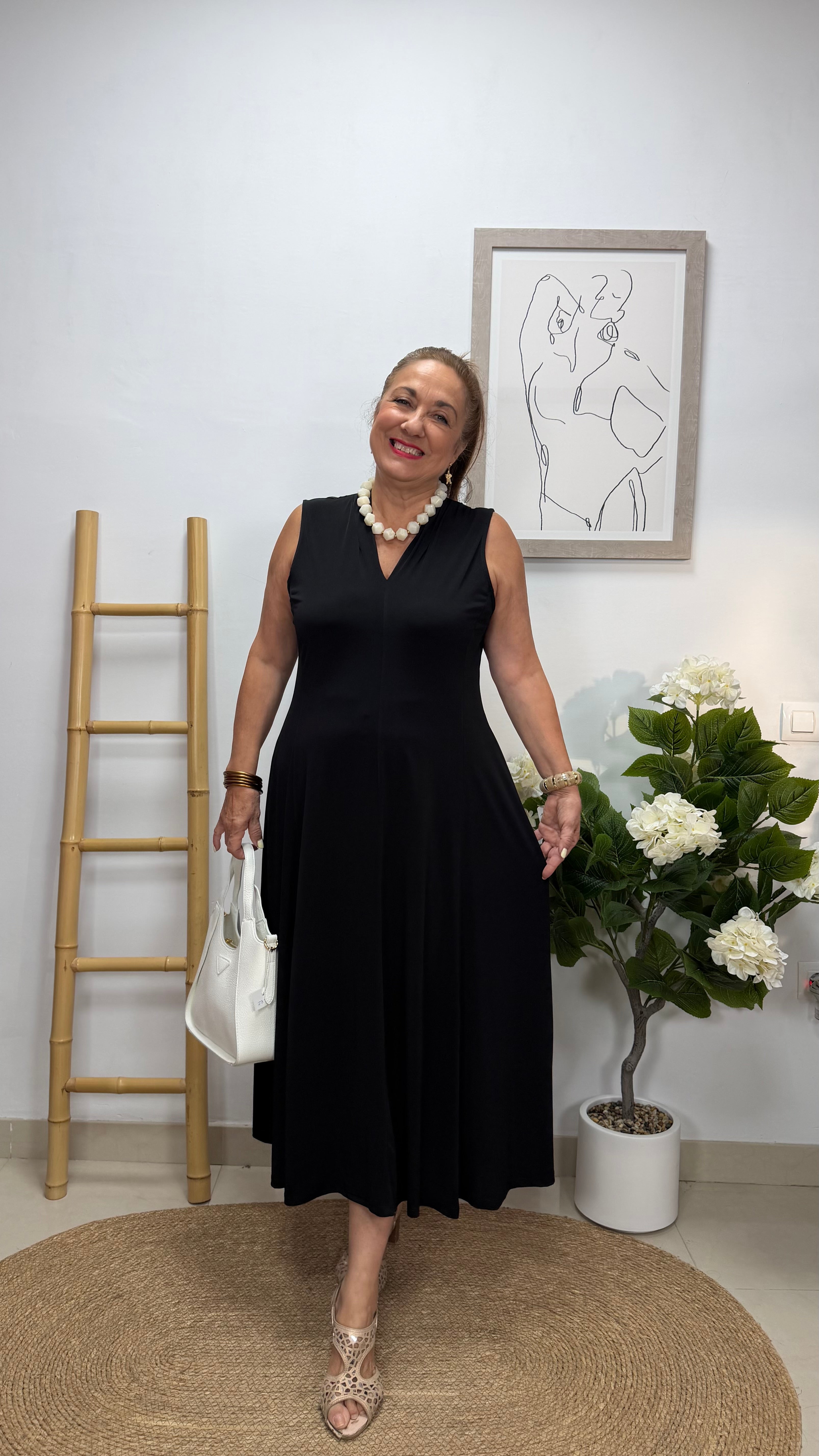 Vestido Gilda Negro