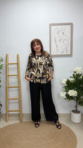 Blusa Jeroglífico Negro