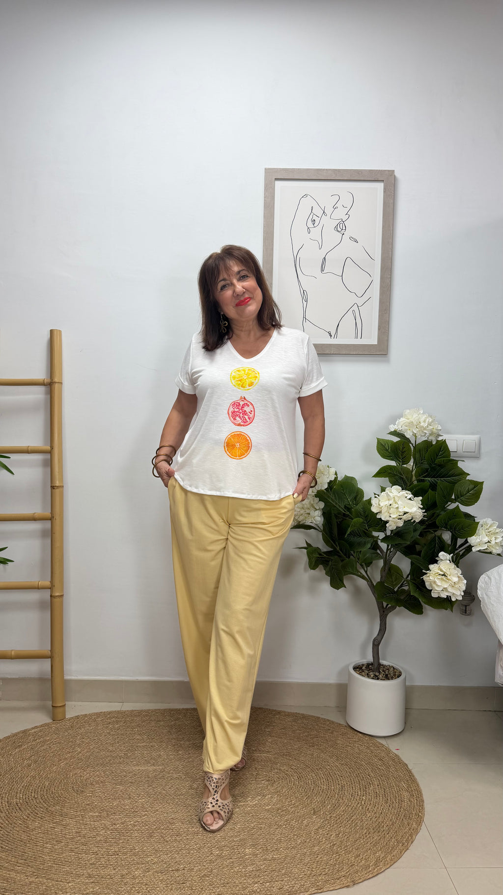 Blusa Frutas