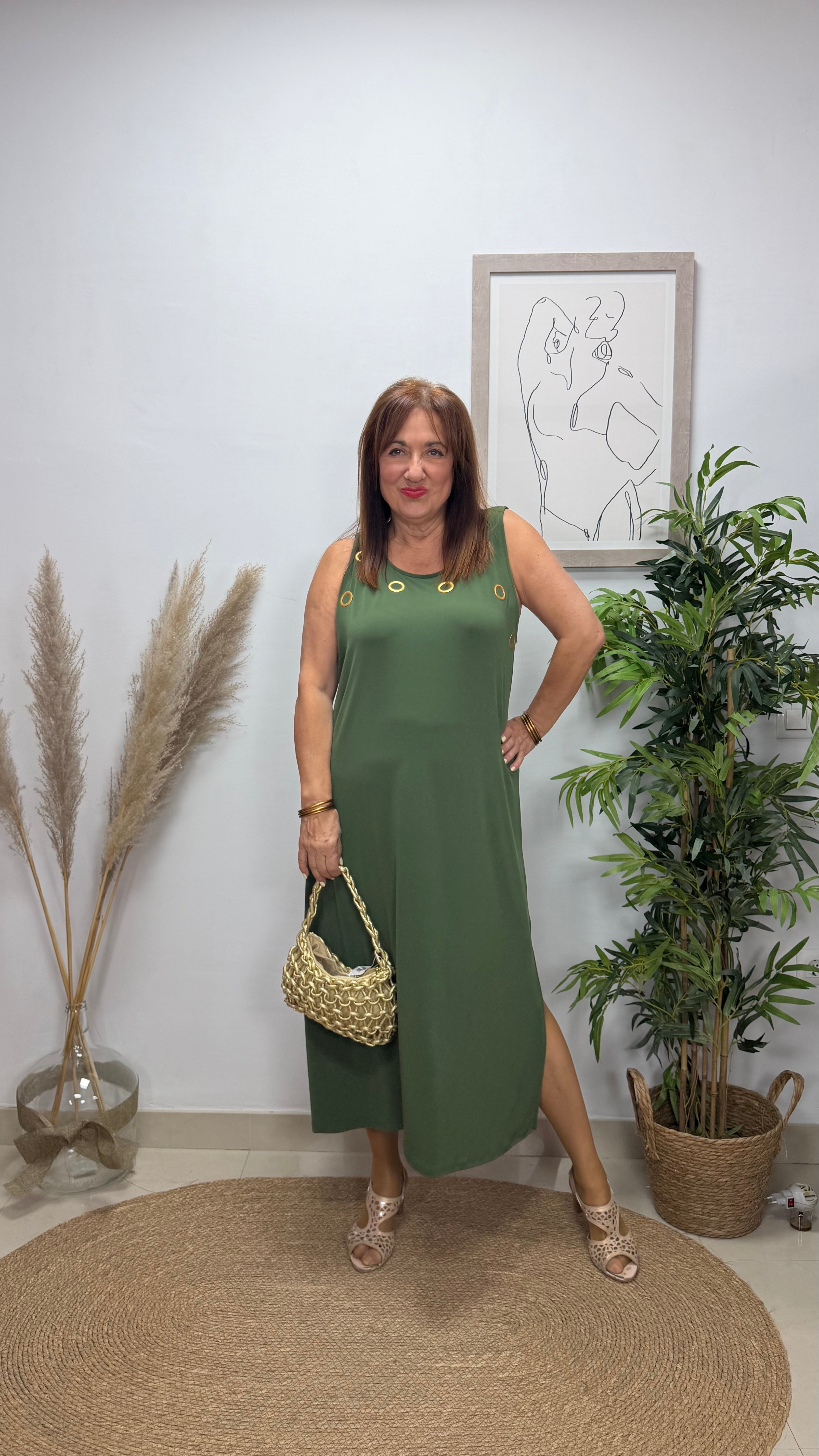 Vestido Lorena Verde