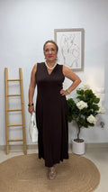 Vestido Gilda Chocolate