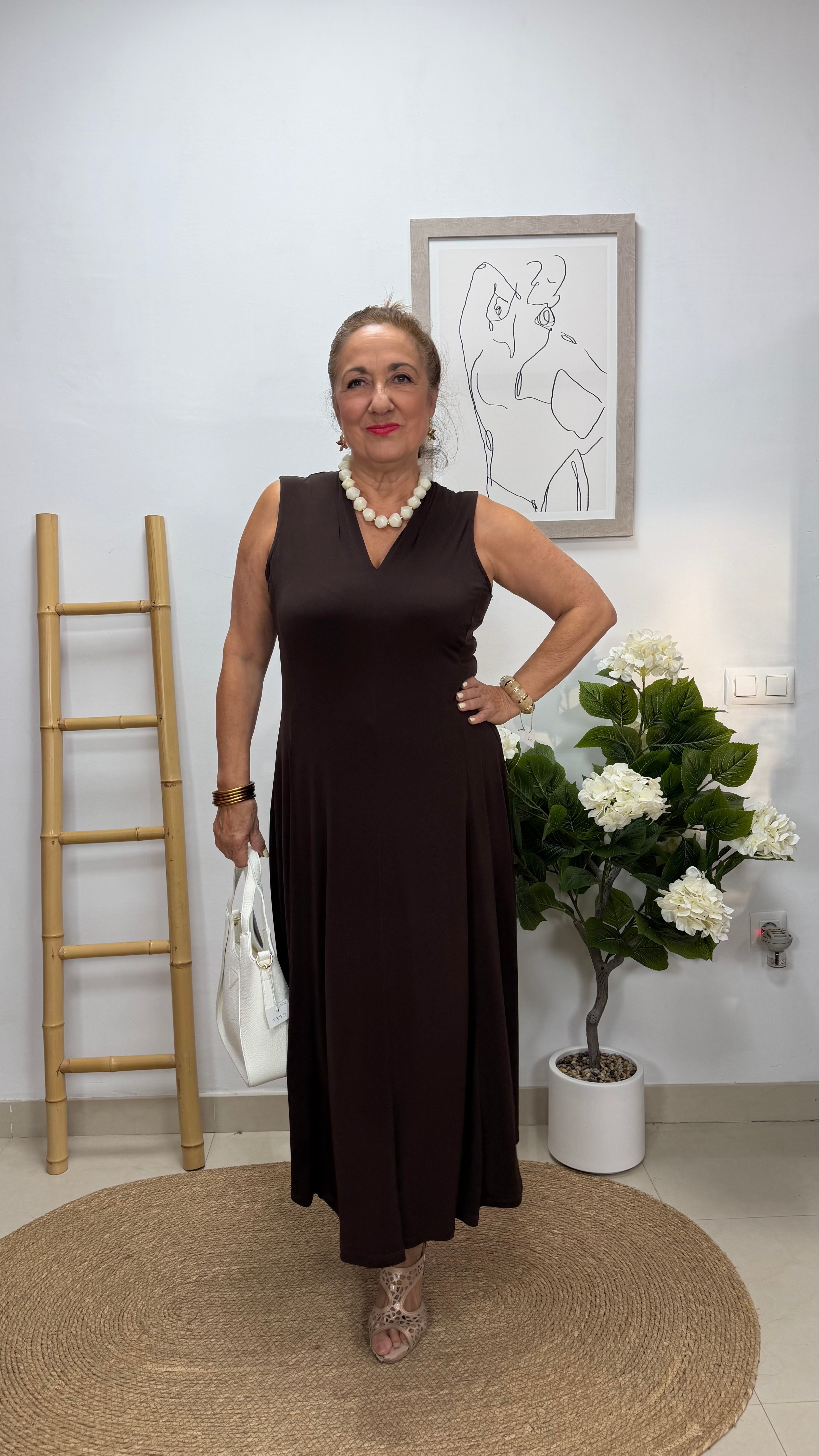 Vestido Gilda Chocolate