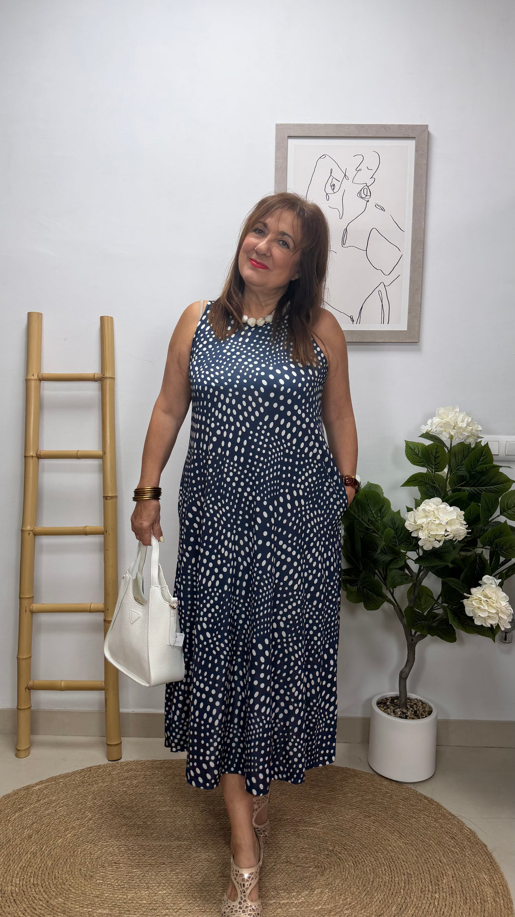 Vestido Lunar Azul