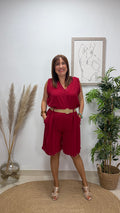Conjunto Safari Burdeos