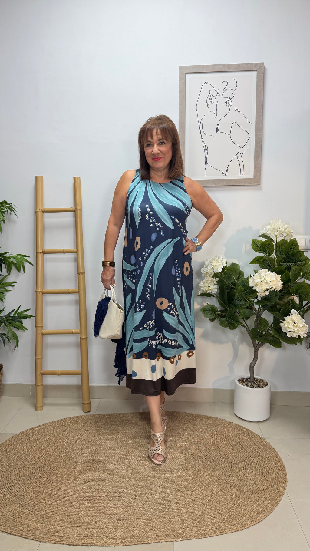 Vestido Avatar Azul