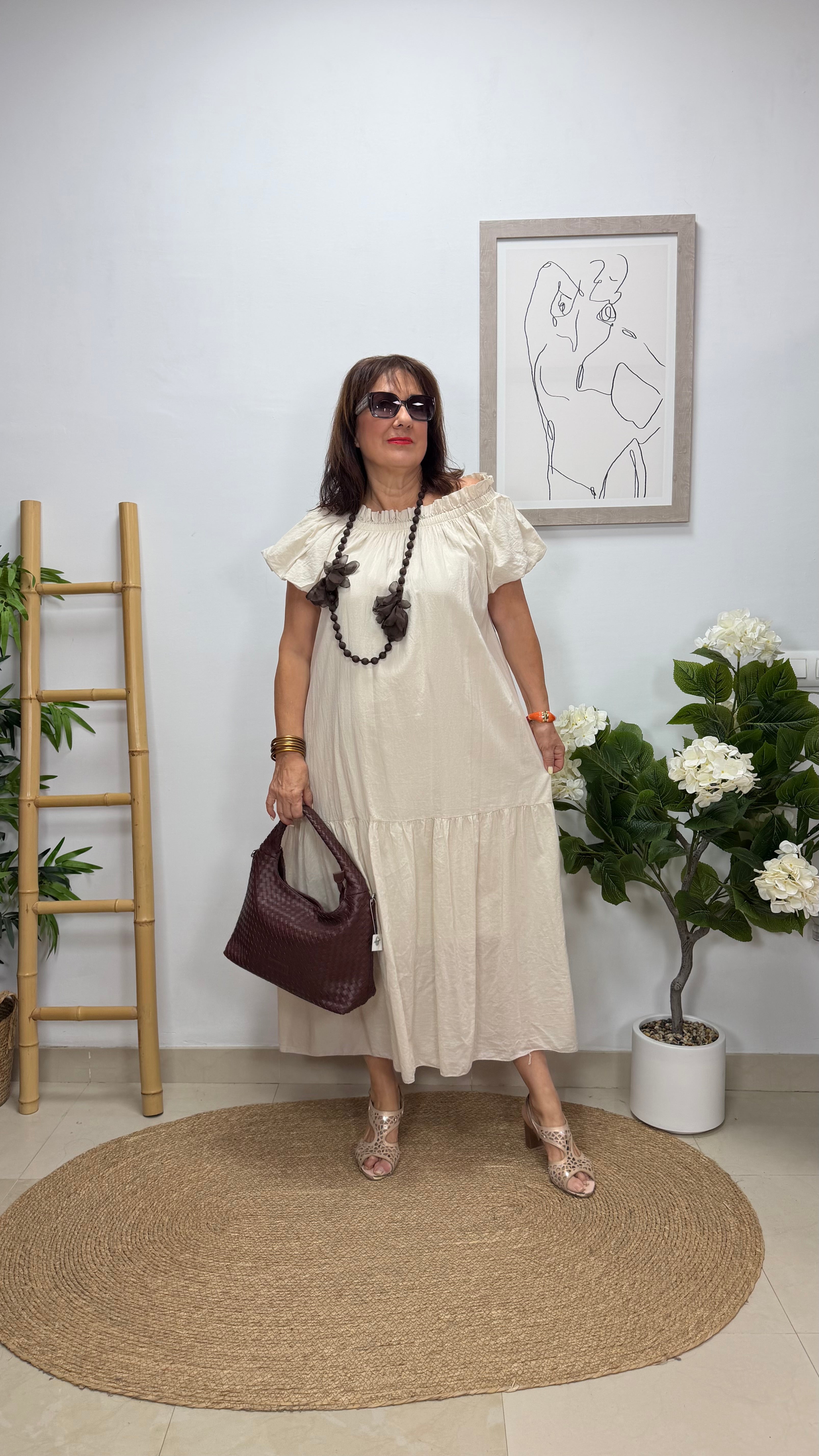 Vestido Monterrey Beige
