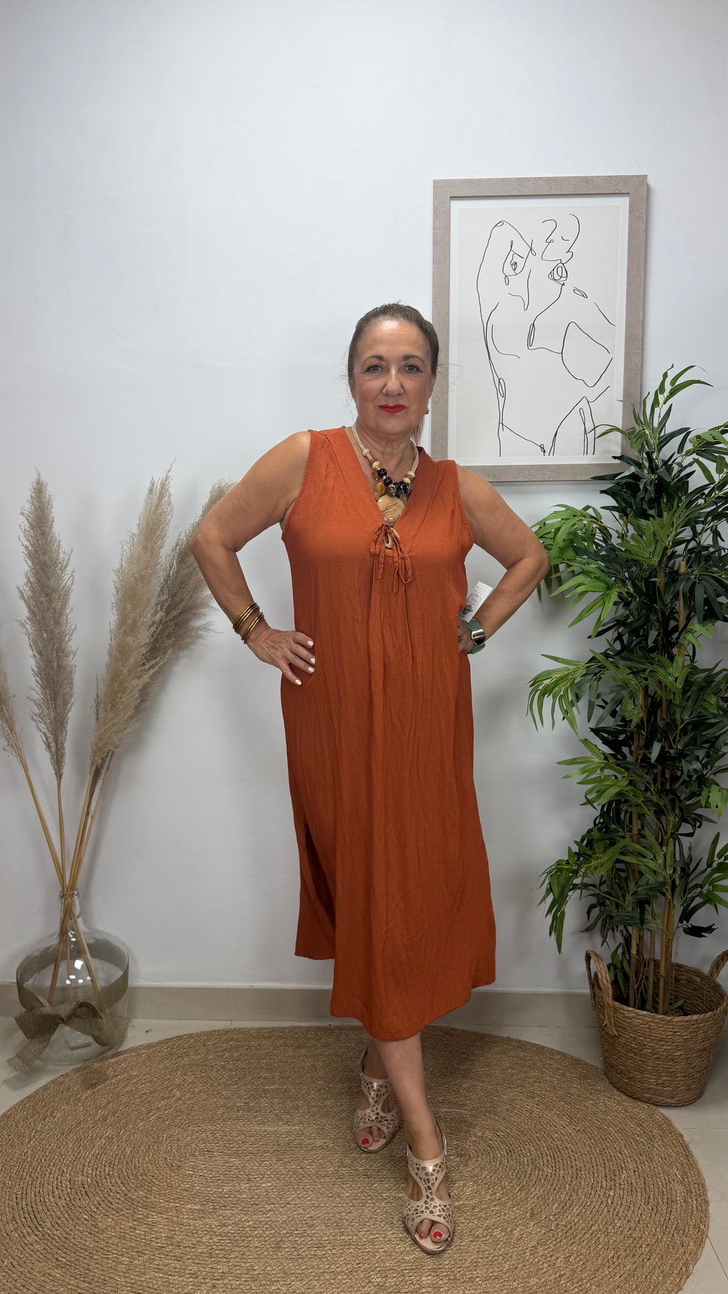 Vestido Luisa Caldera