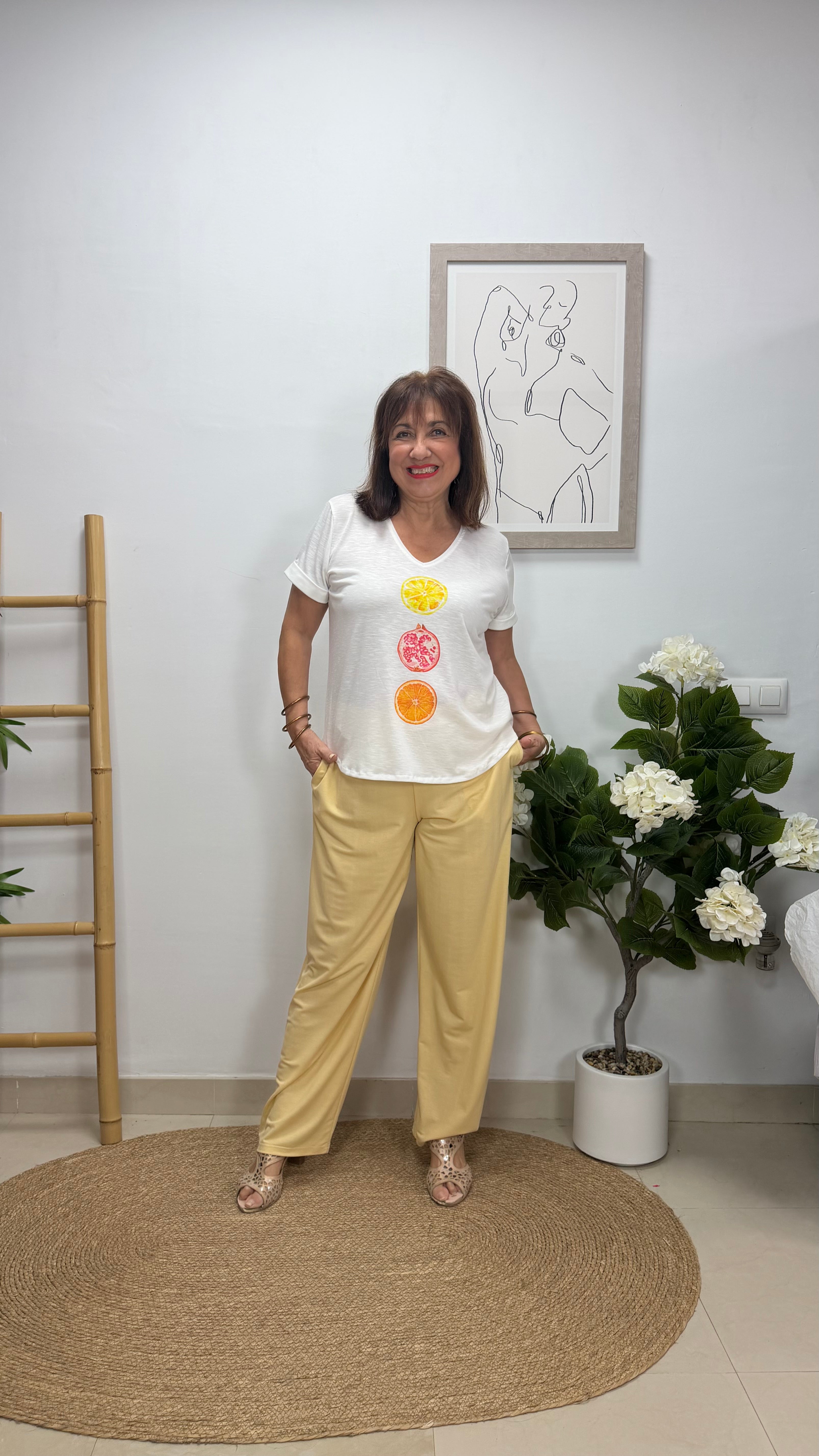 Blusa Frutas