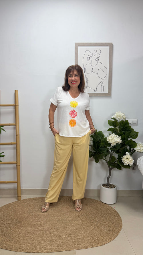 Blusa Frutas