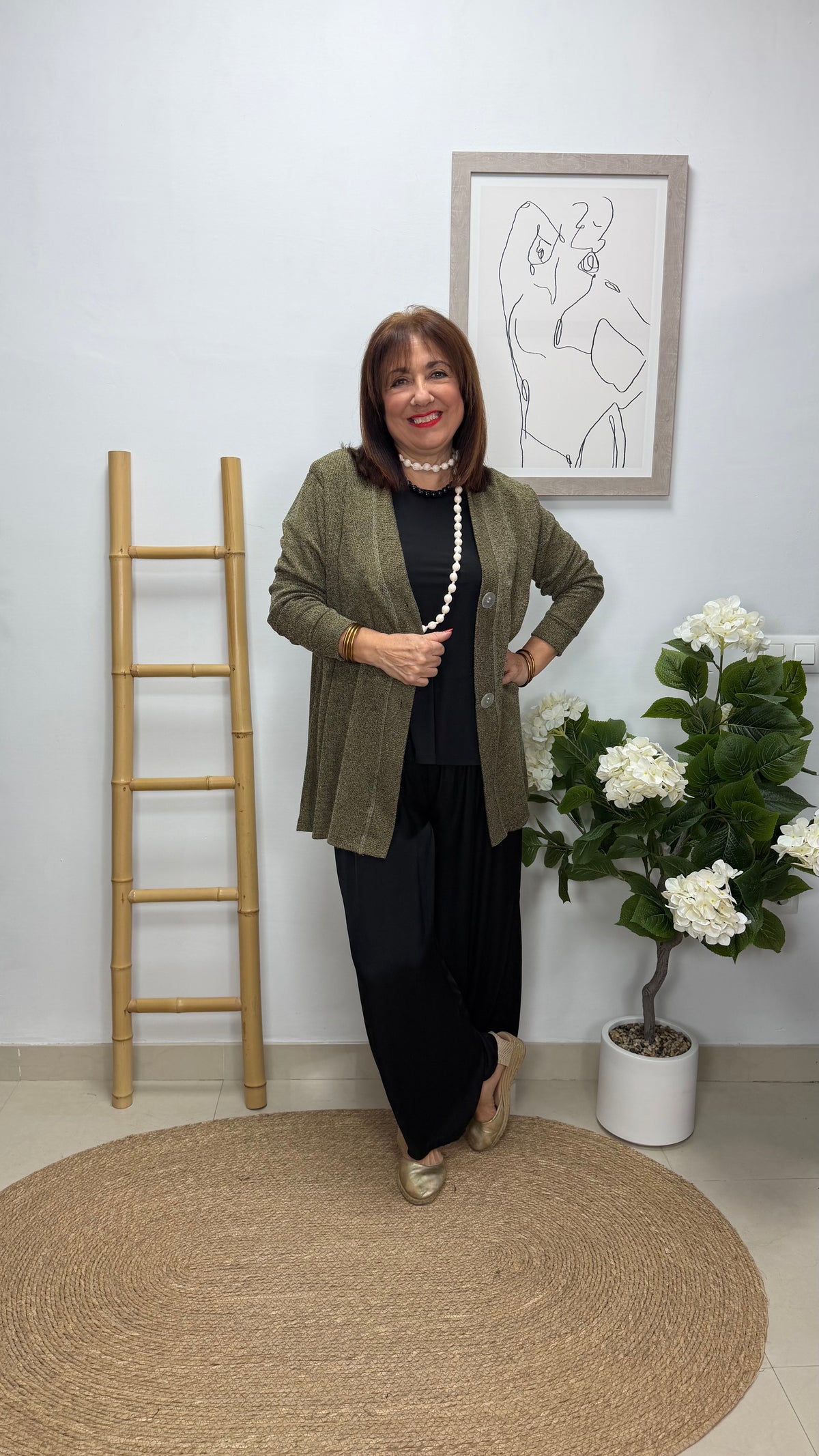 Rebeca Larga Verde