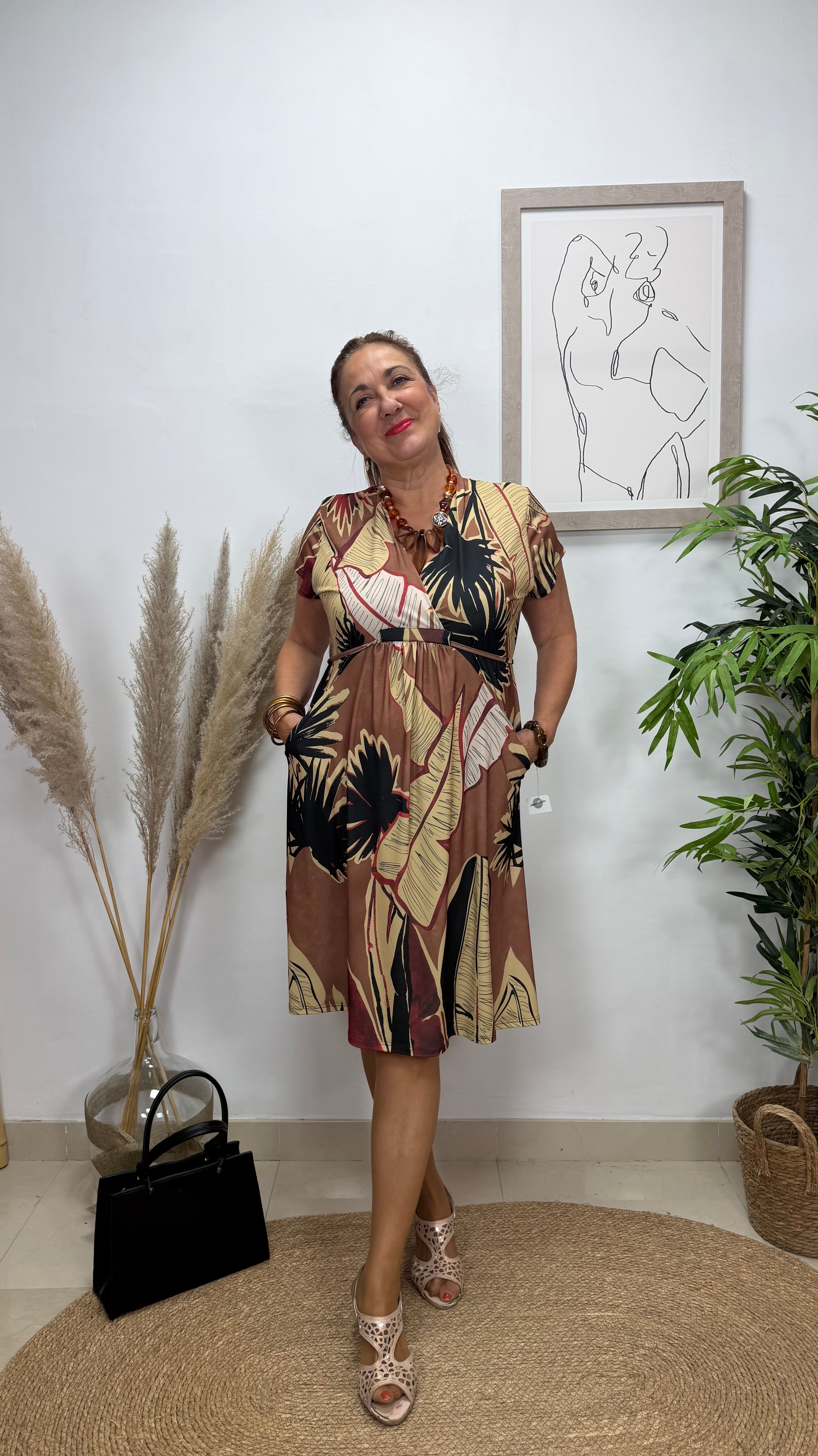 Vestido Corto Roma