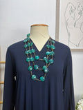 Collar Circun Aguamarina