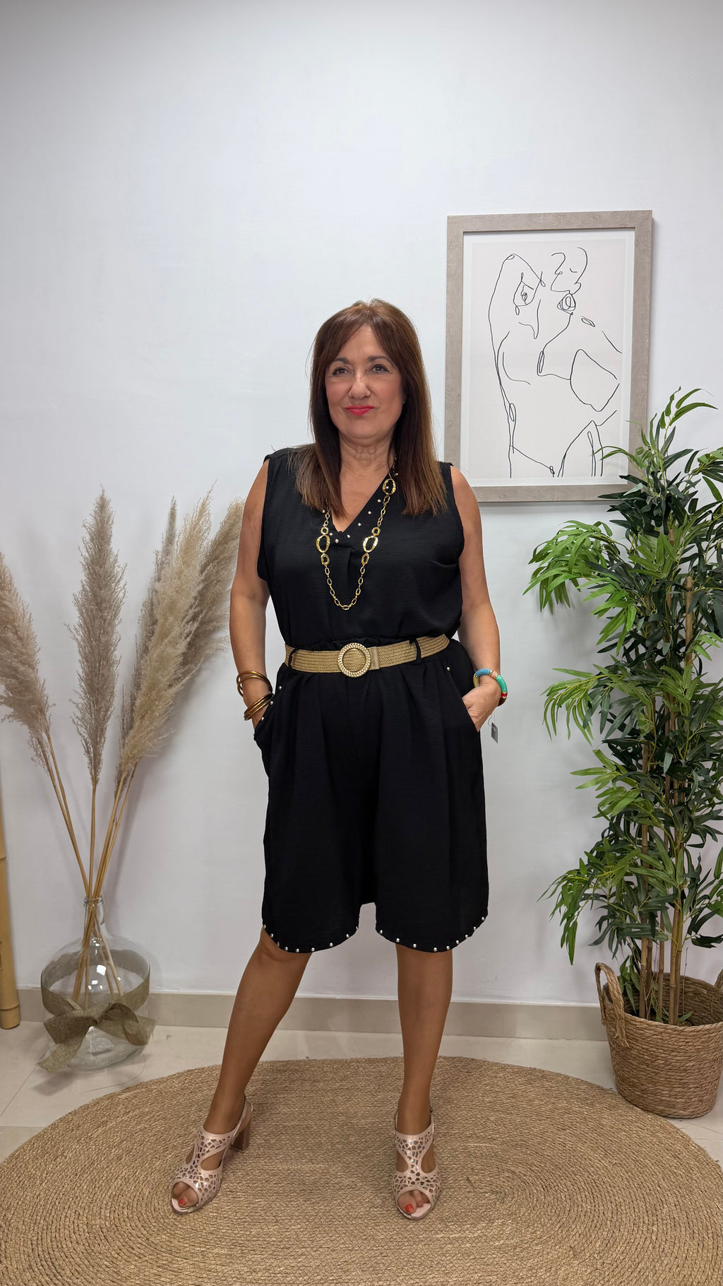 Conjunto Safari Negro