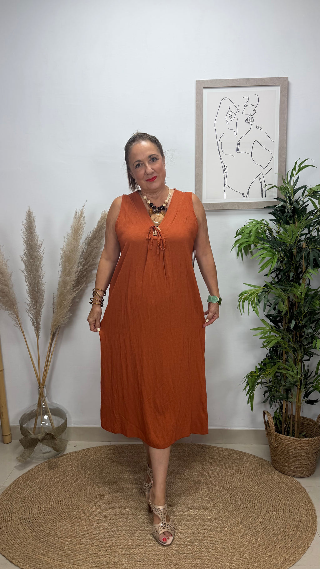 Vestido Luisa Caldera