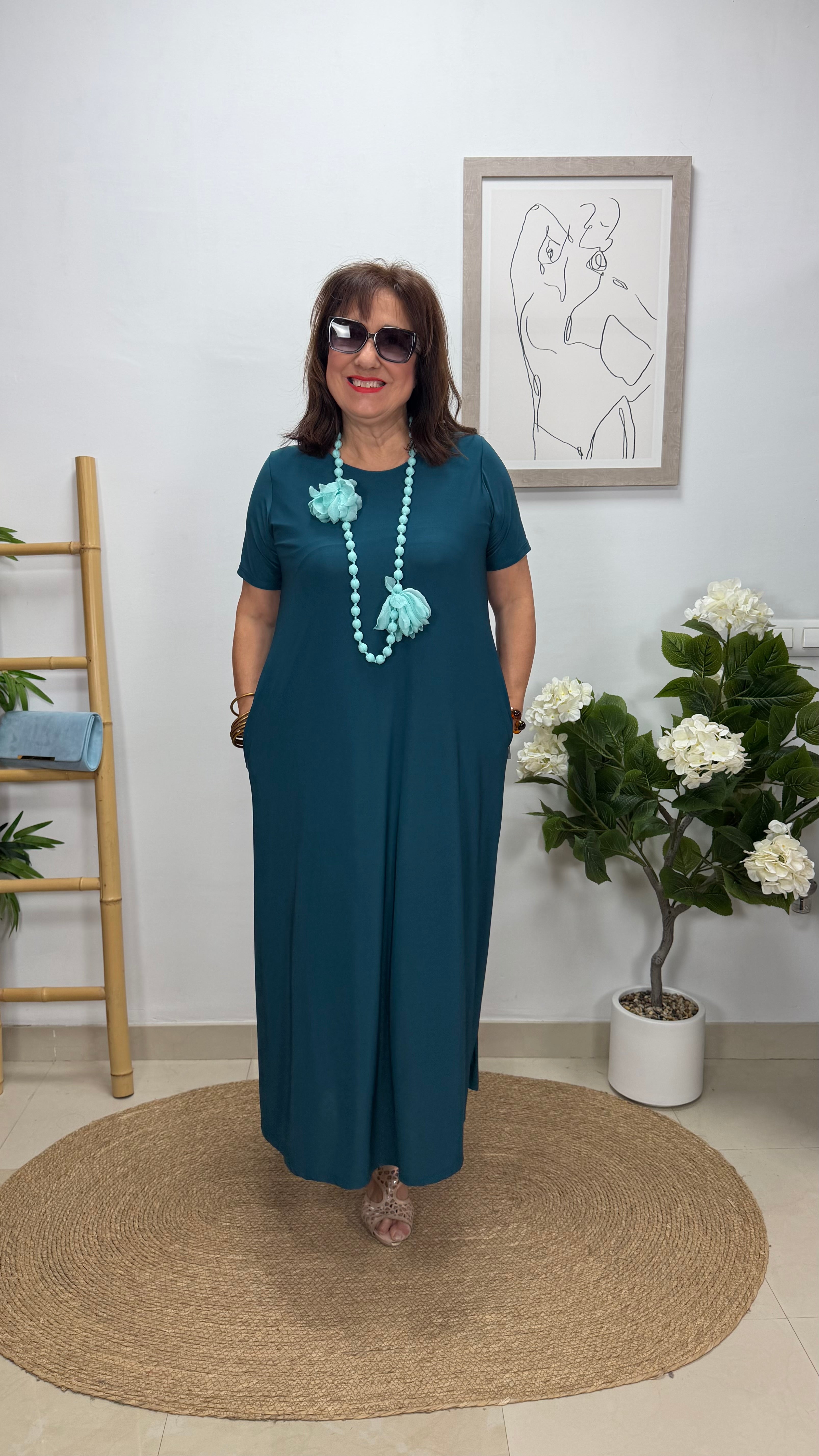 Vestido Boris Petróleo