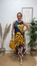 Vestido Ficus 2 Azul Marino