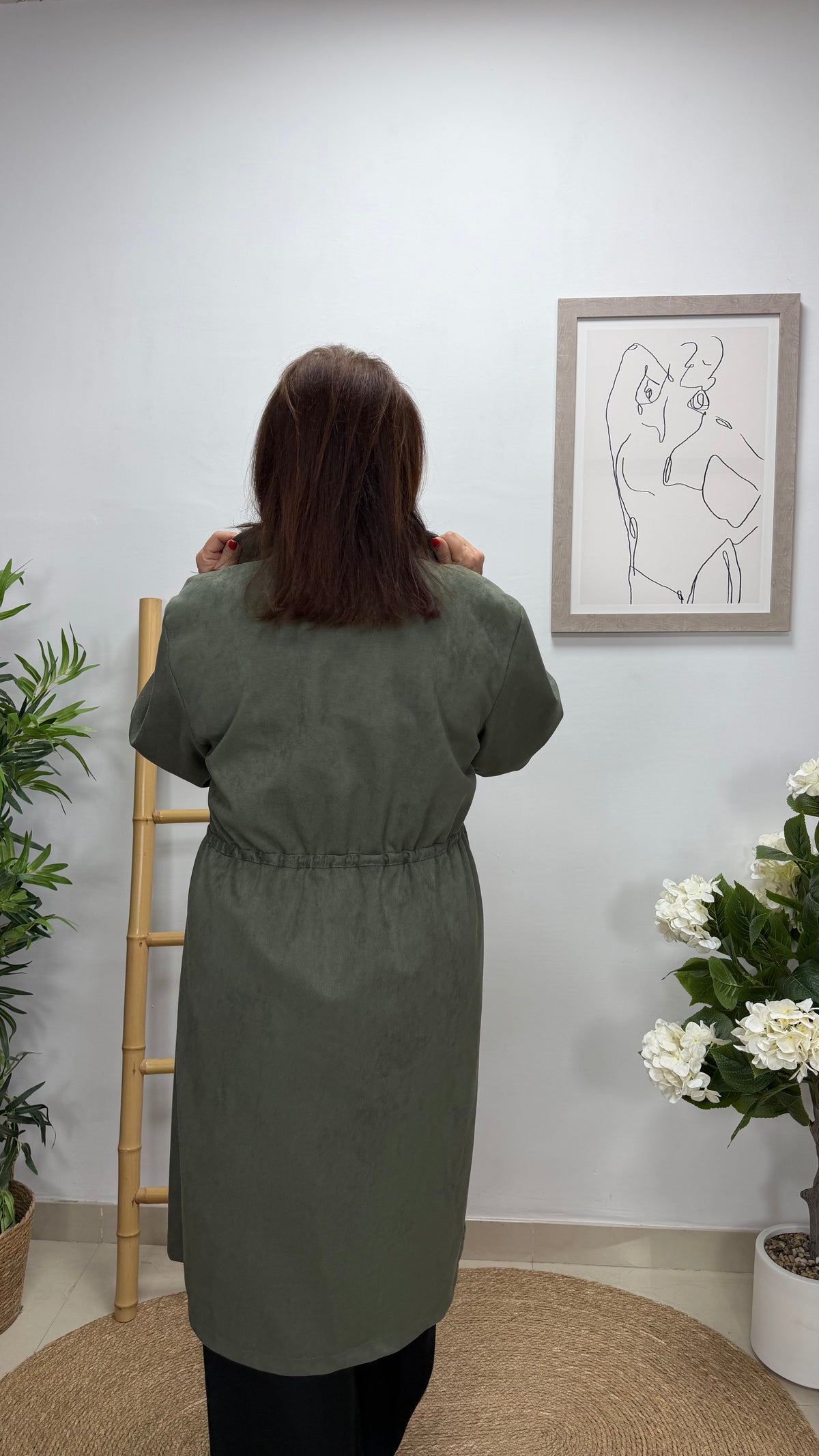 Gabardina Verde