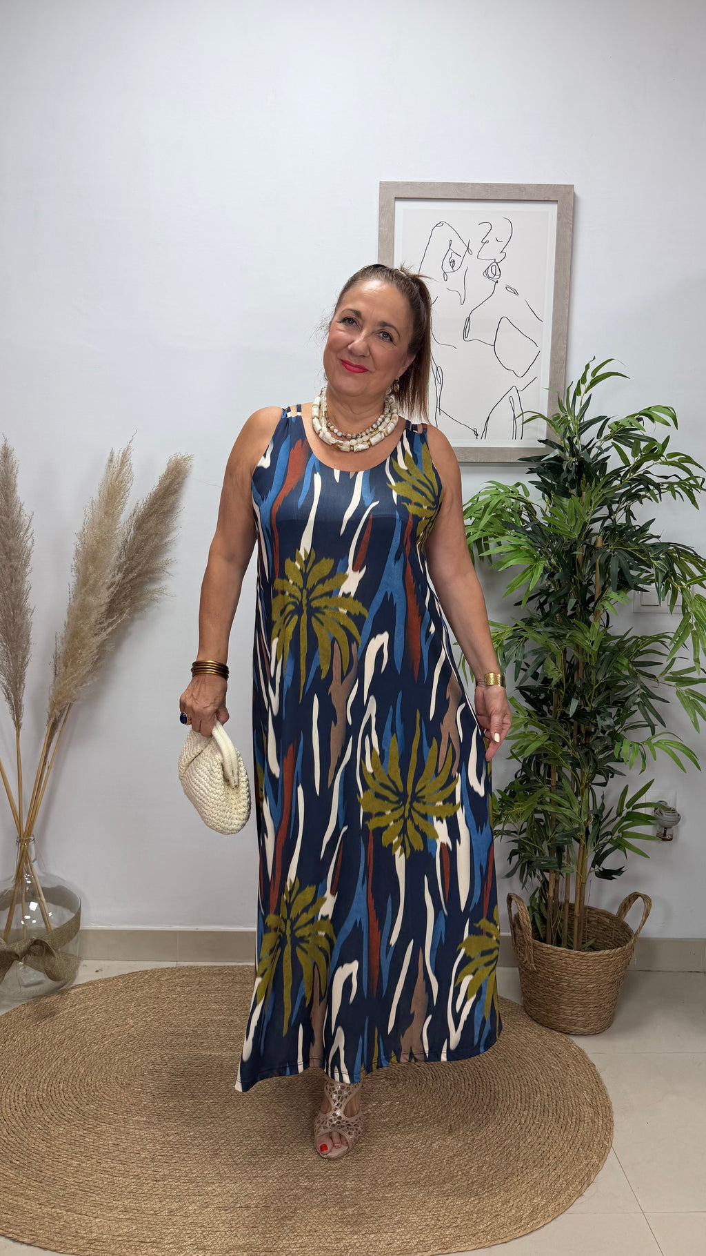 Vestido Hollywood Azul