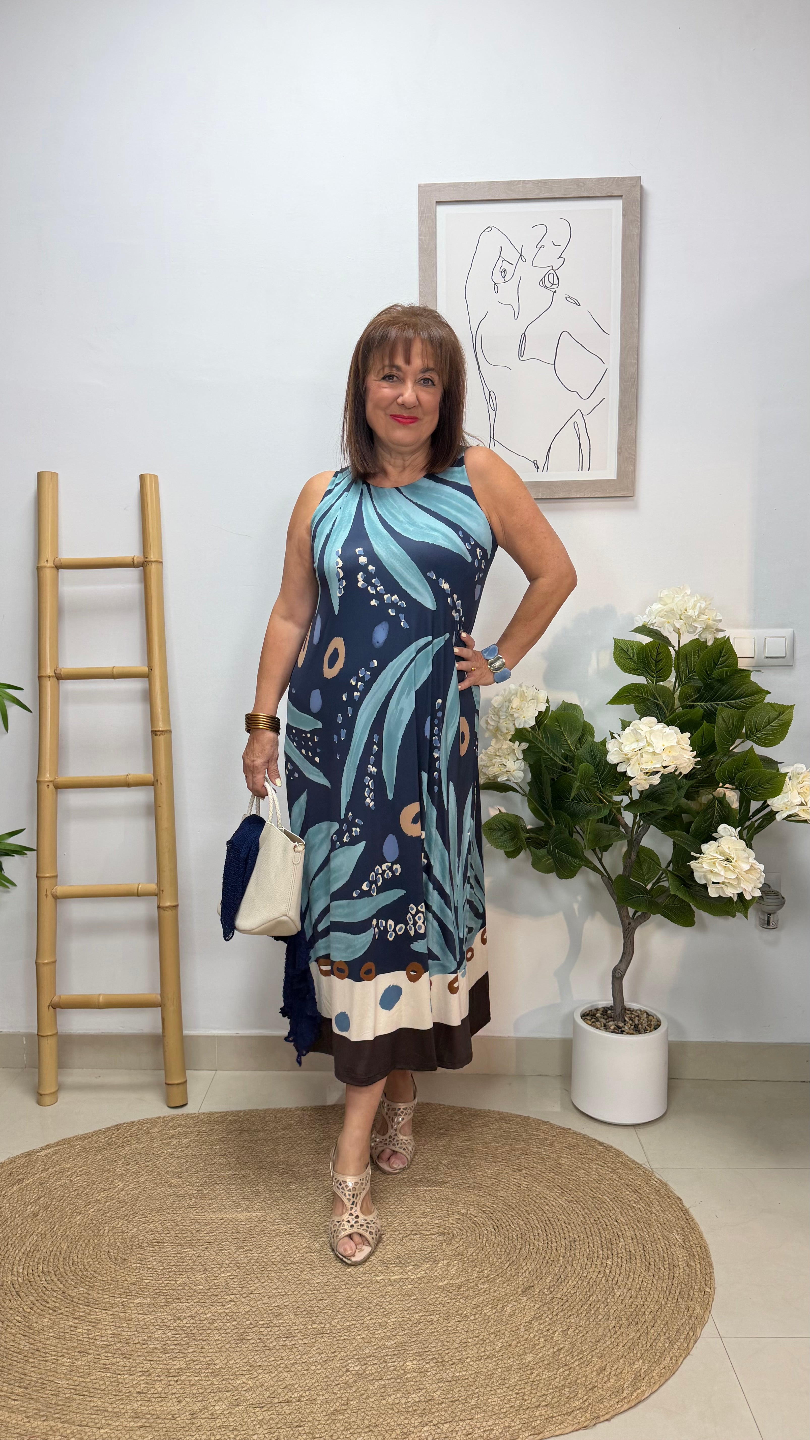 Vestido Avatar Azul