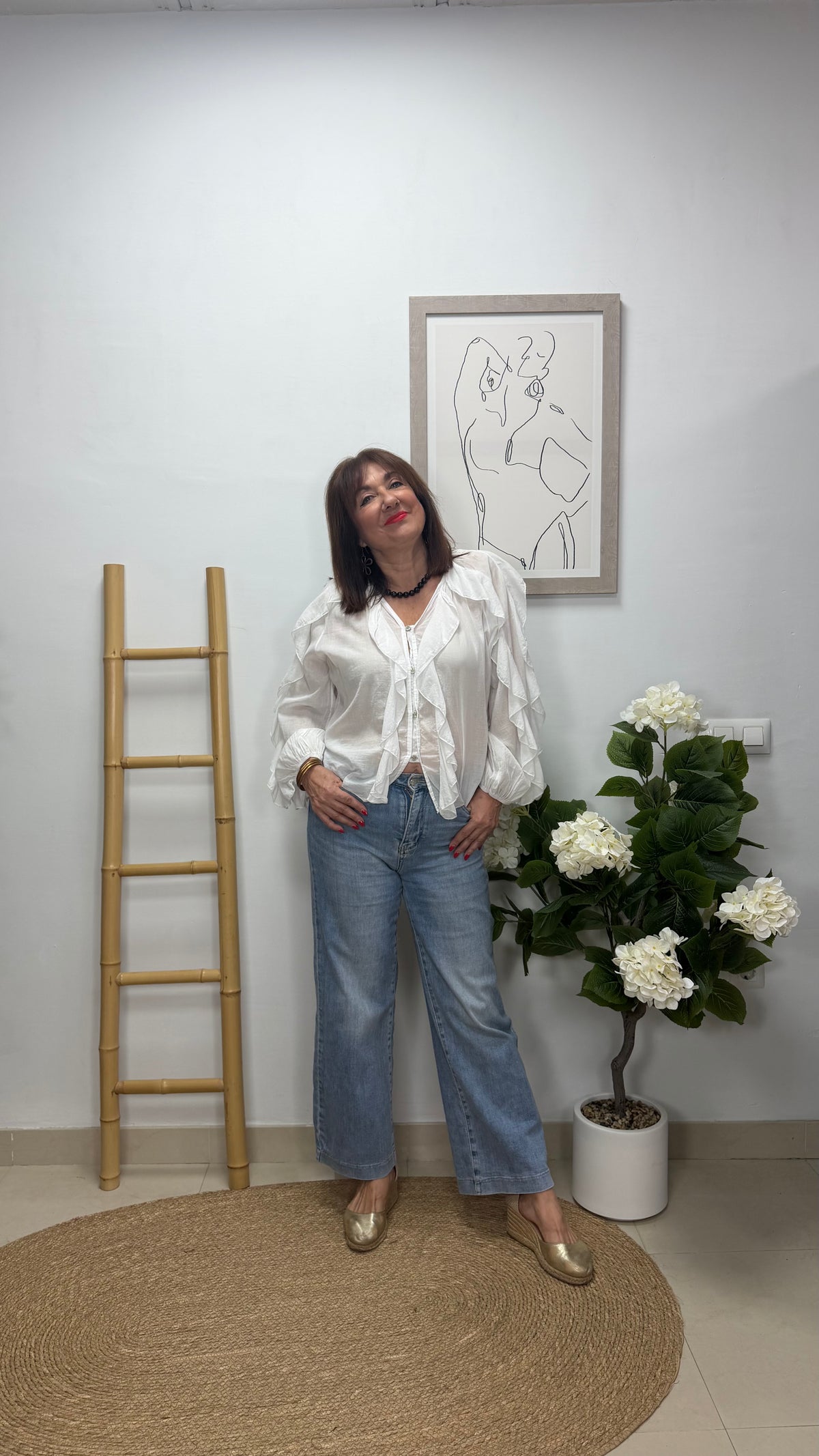 Blusa Cascadas