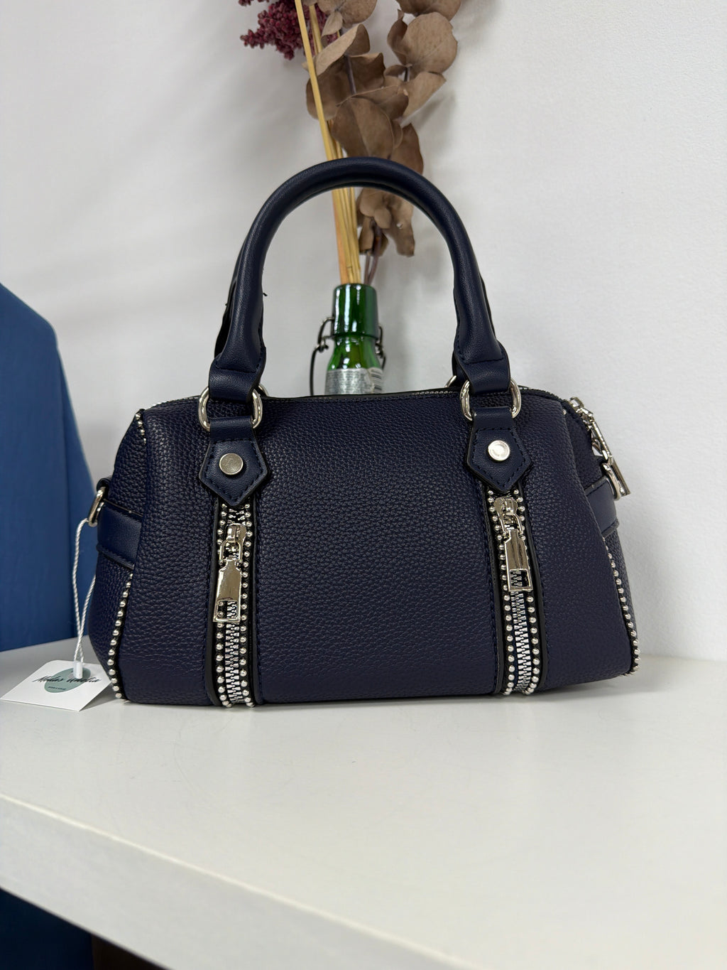 Bolso Tachuelitas Azul