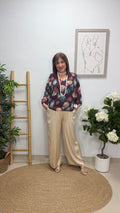 Blusa Estelar Berengena