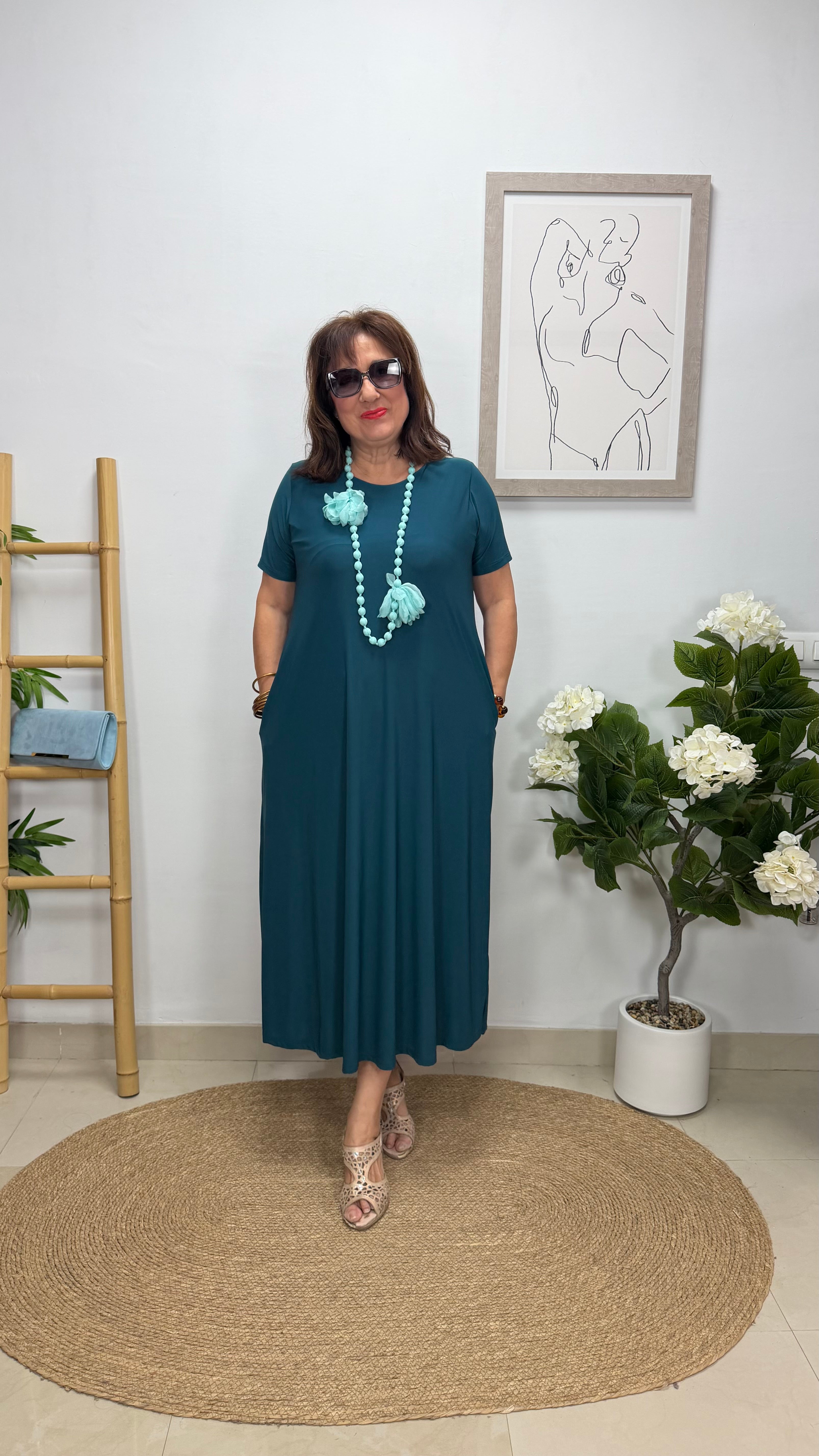 Vestido Boris Petróleo
