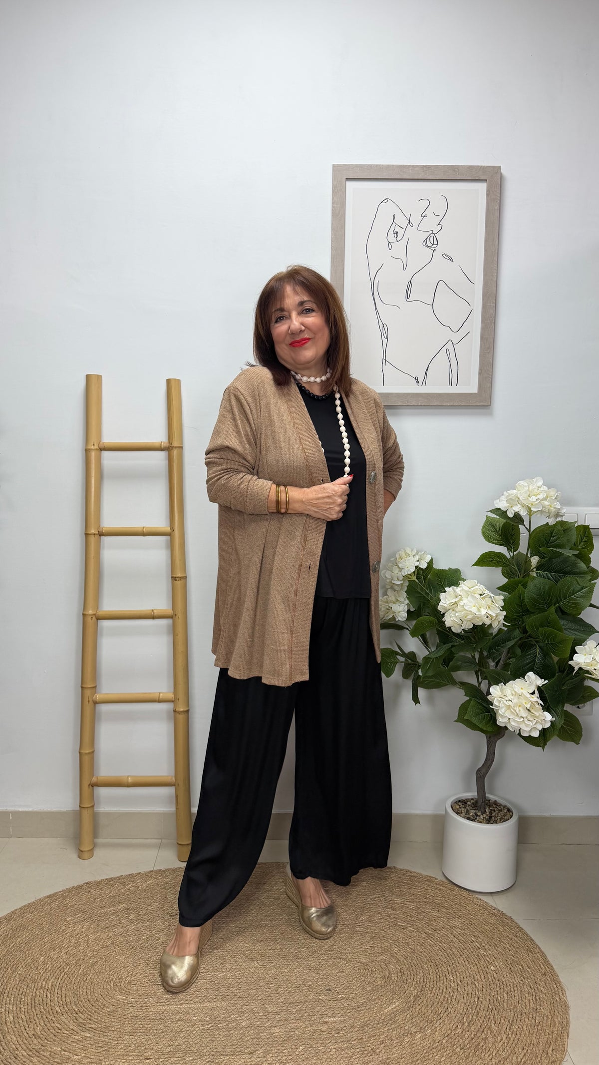 Rebeca Larga Beige