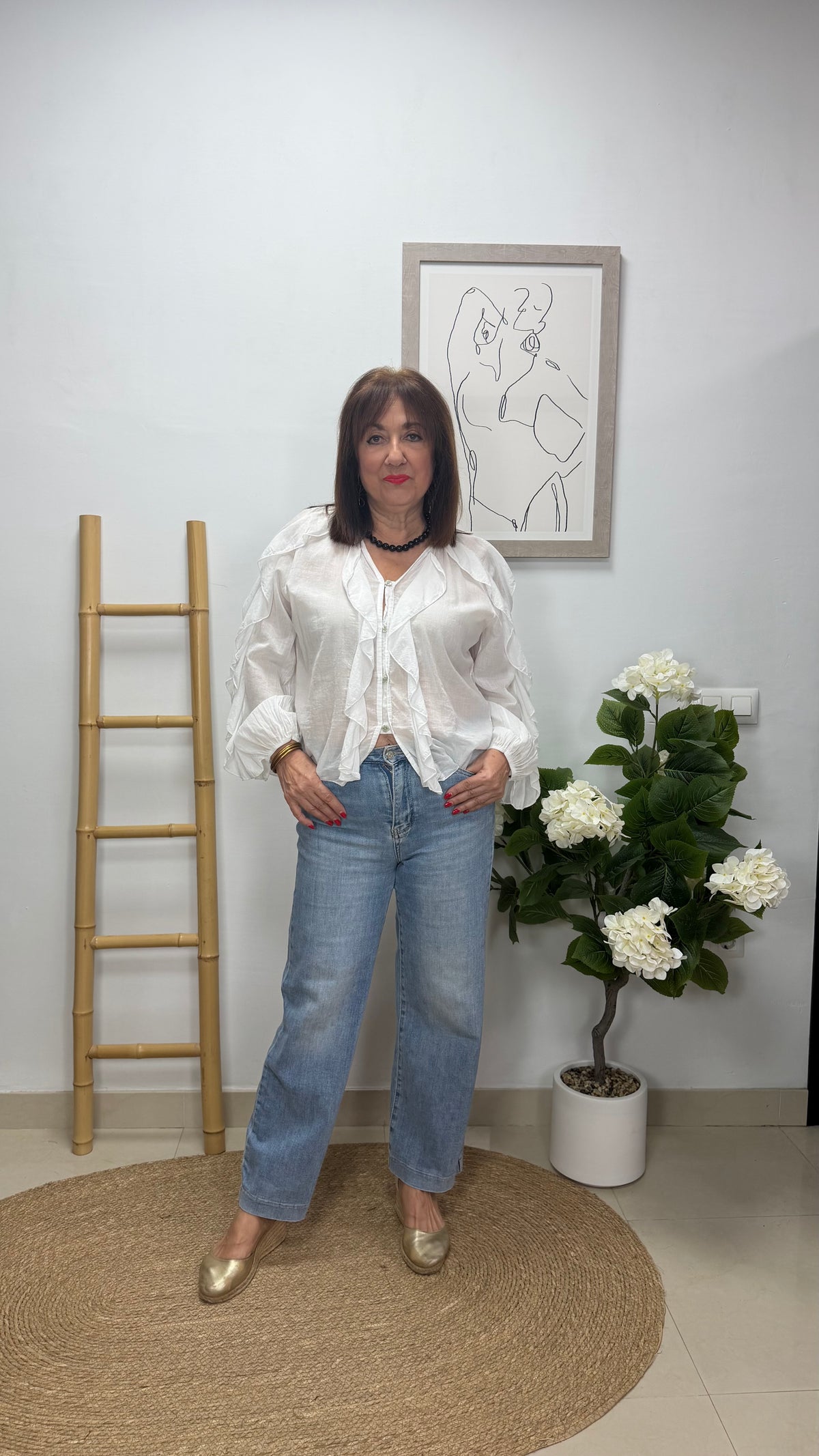 Blusa Cascadas