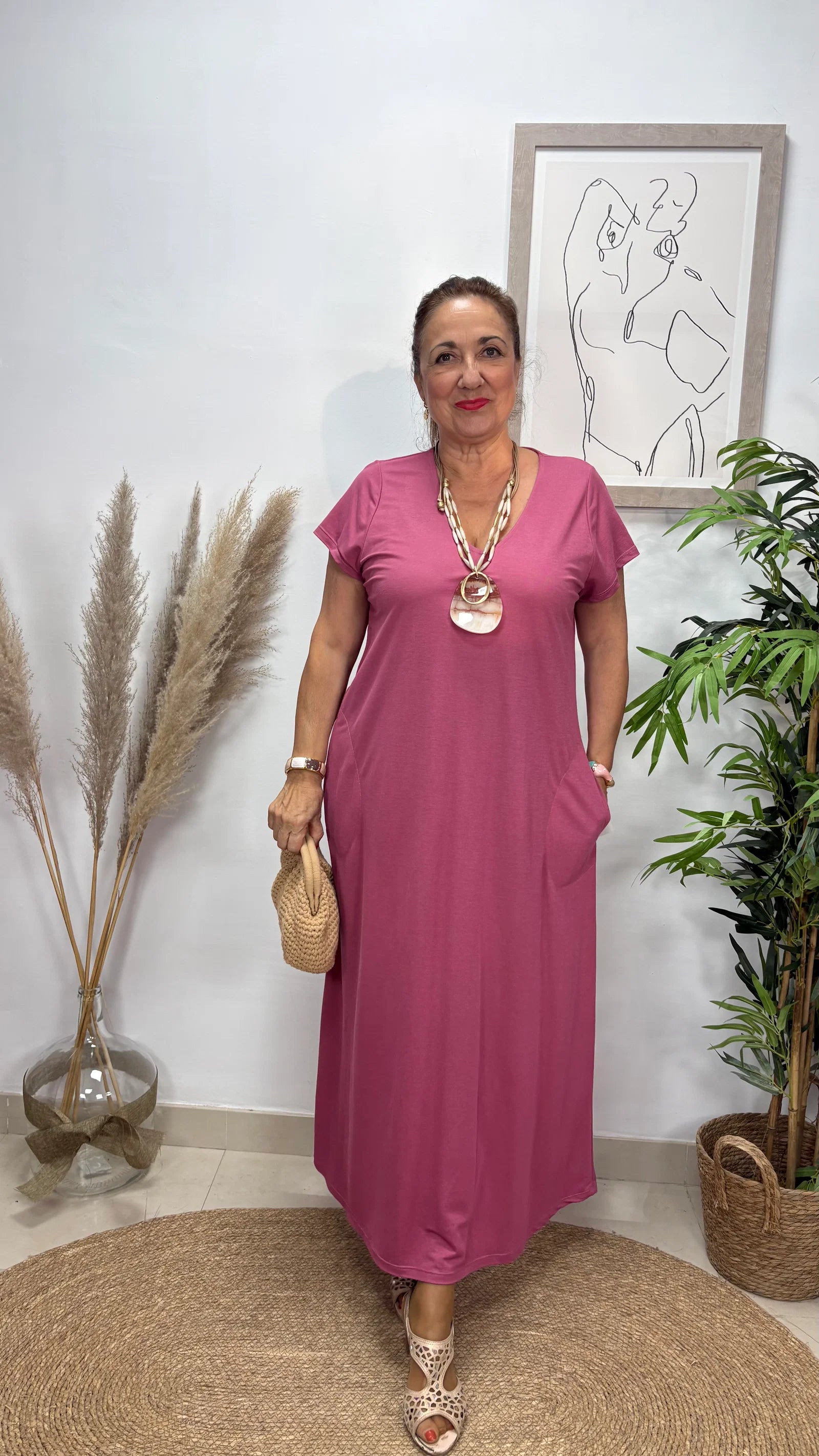 Vestido Carlota Rosa