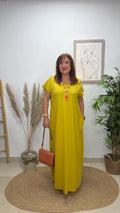 Vestido Carlota Amarillo