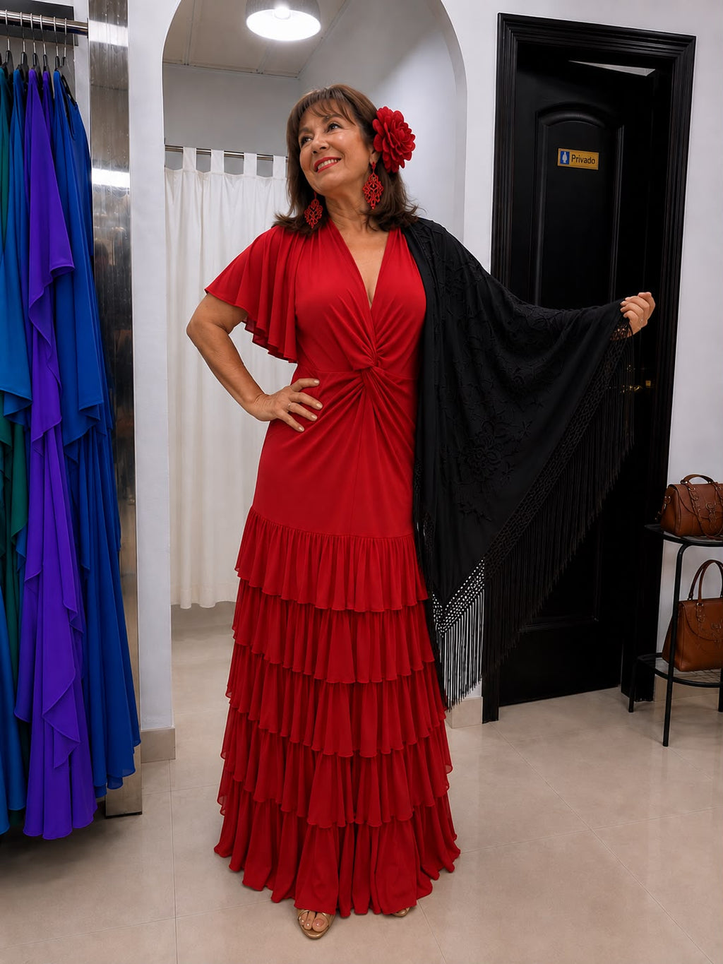 Traje Flamenca Almeria