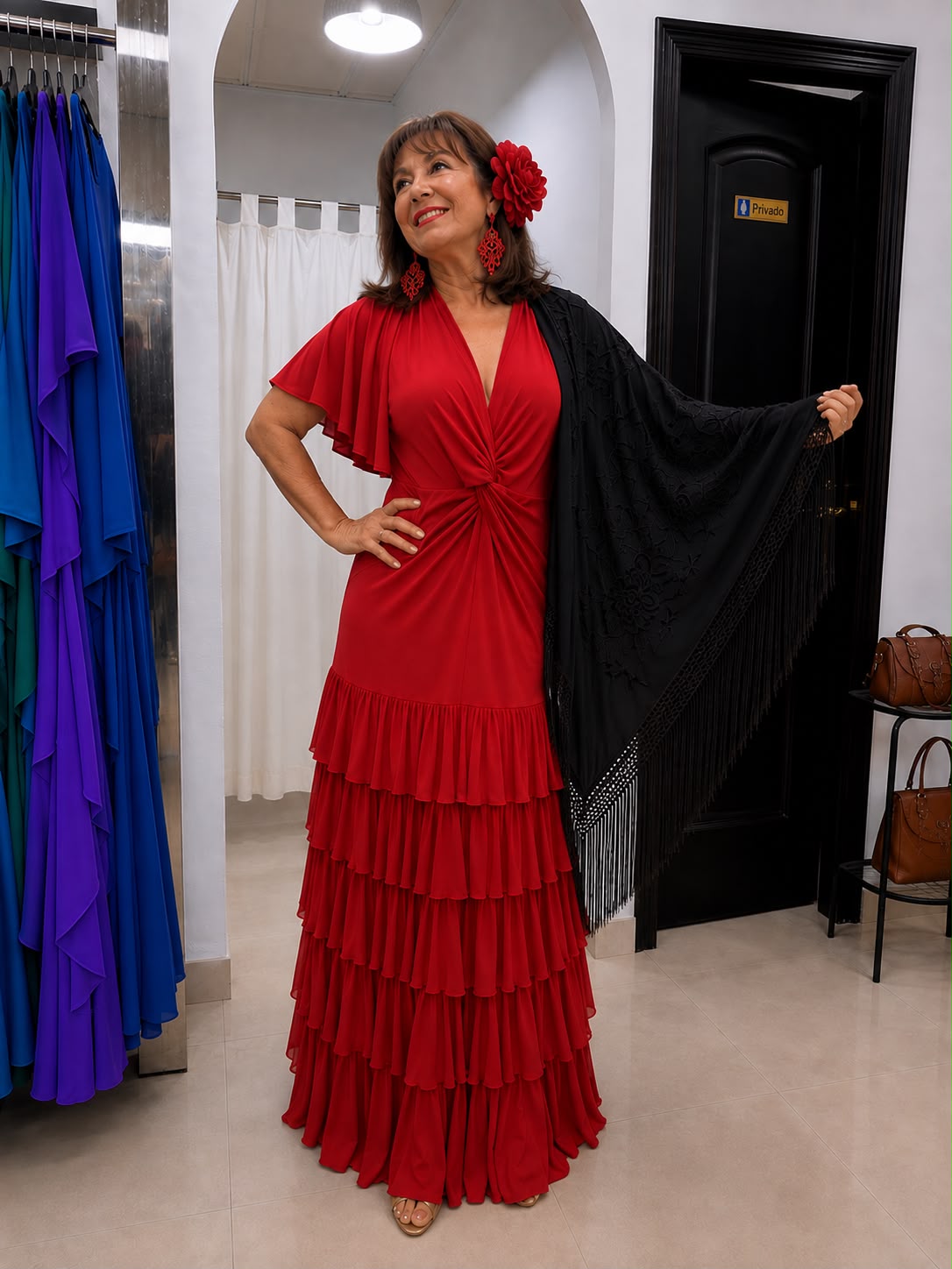 Traje Flamenca Almeria