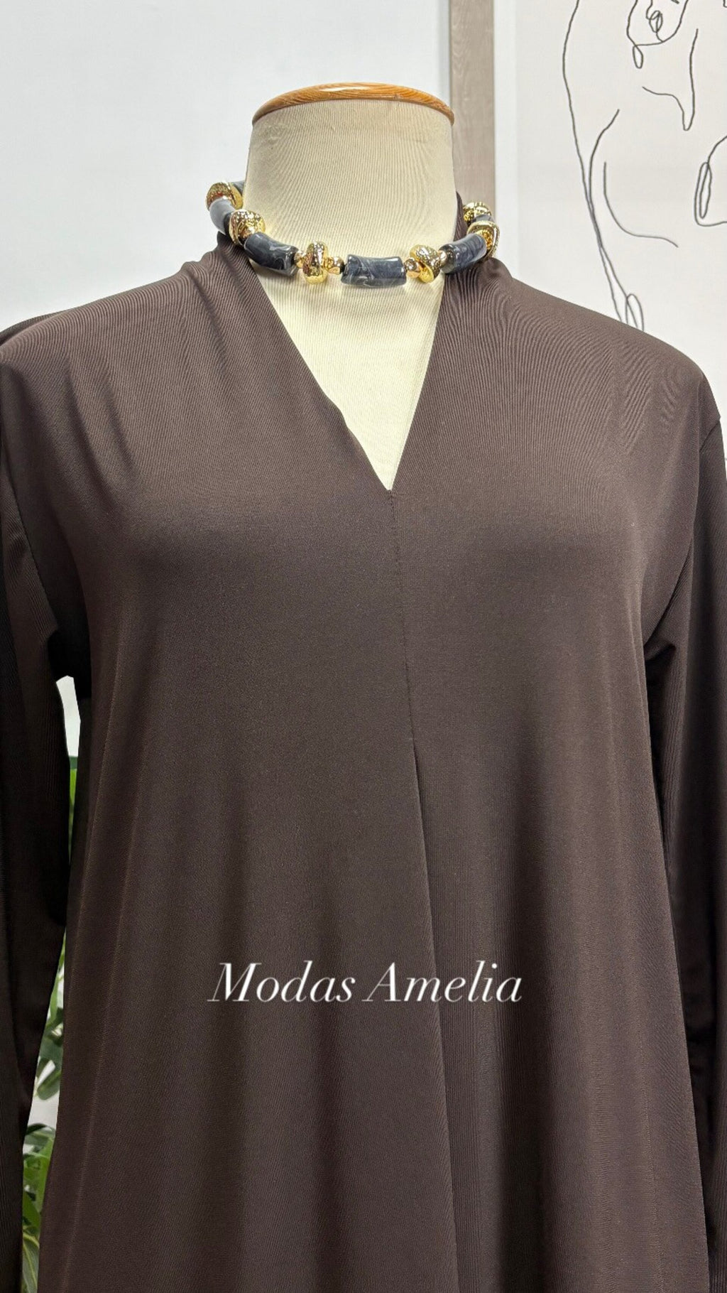 Collar Cristina - Marrón o Gris
