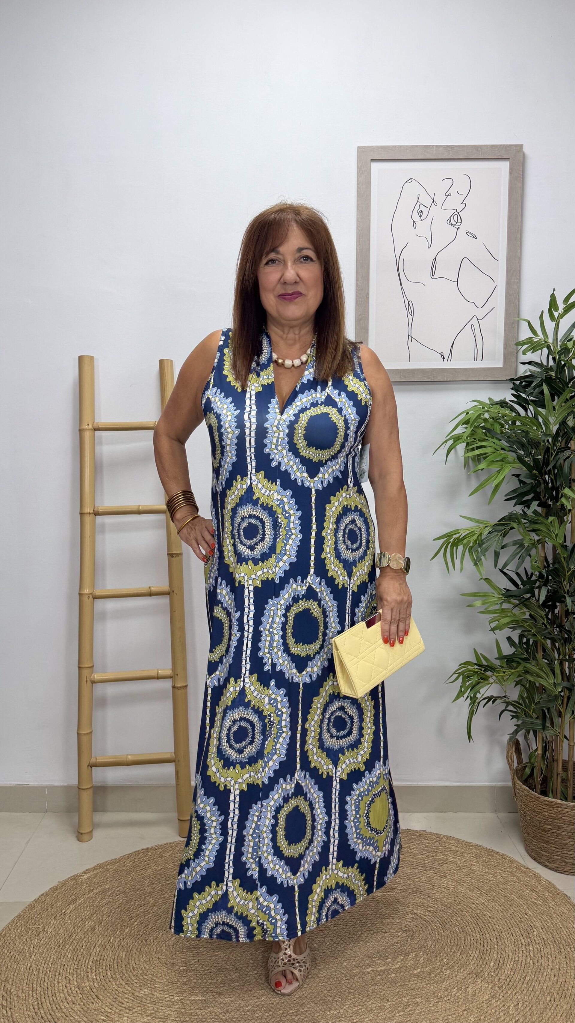 Vestido Acuario Azul