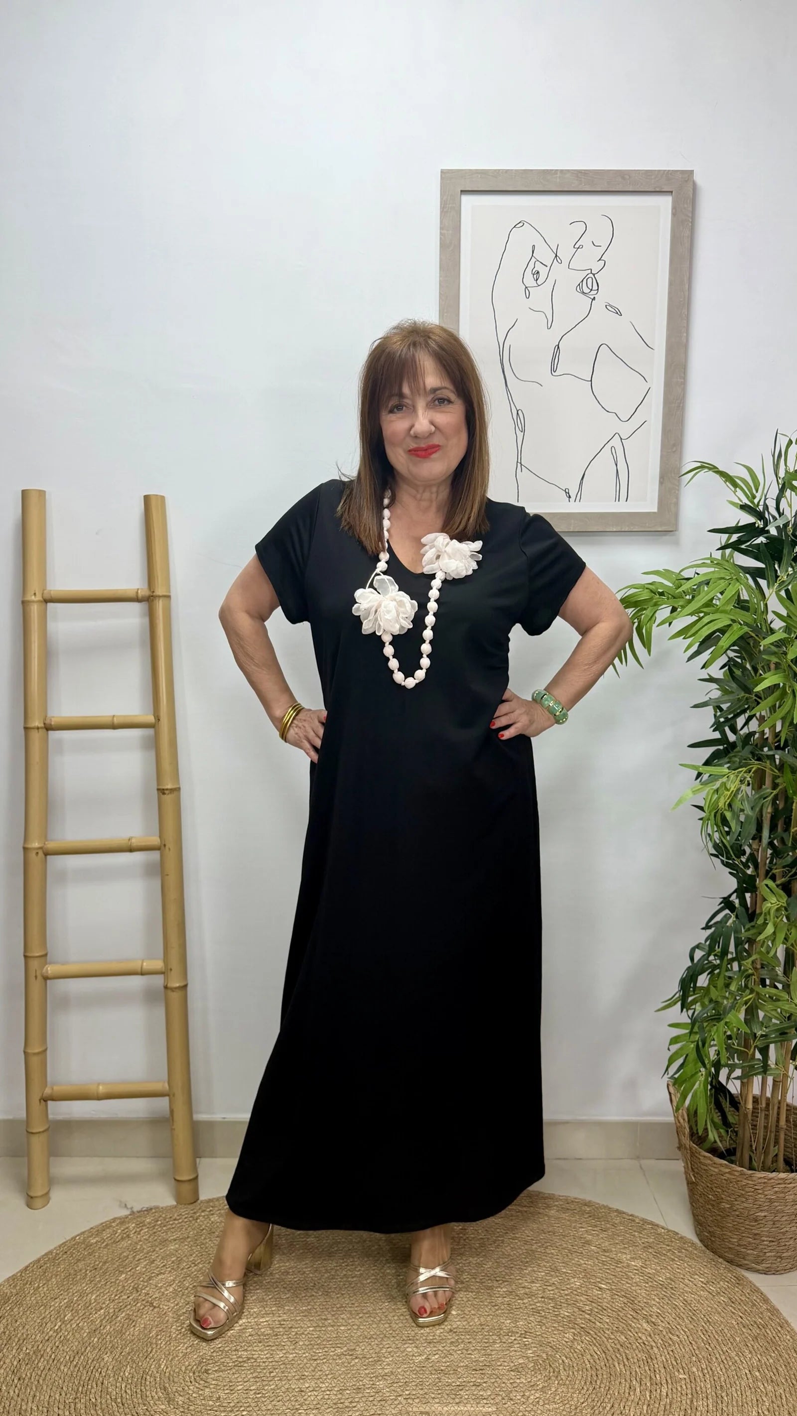 Vestido Carlota Negro